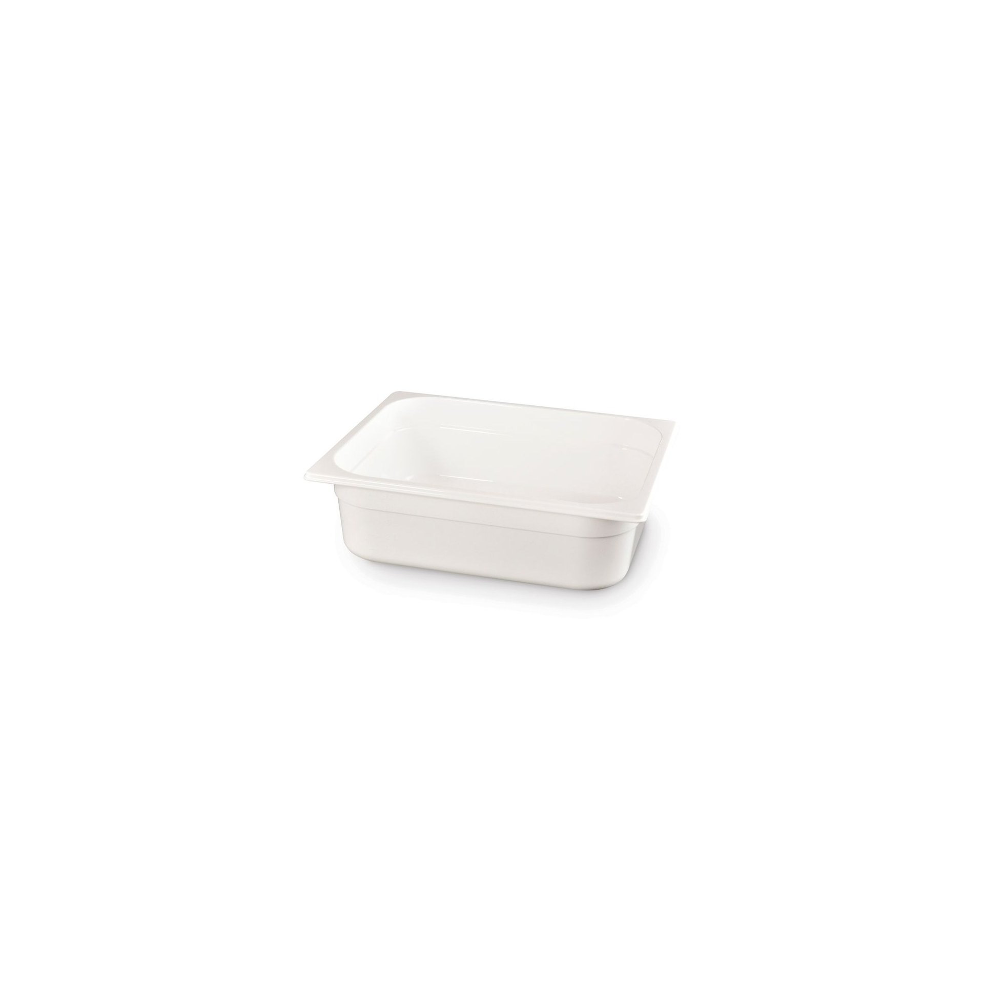 Gastronorm-Behälter 1/2, GN 1/2, 4L, Weiß, 325x265x(H)65mm Gastronorm-Behälter 1/2, GN 1/2, 4L, Weiß, 325x265x(H)65mm