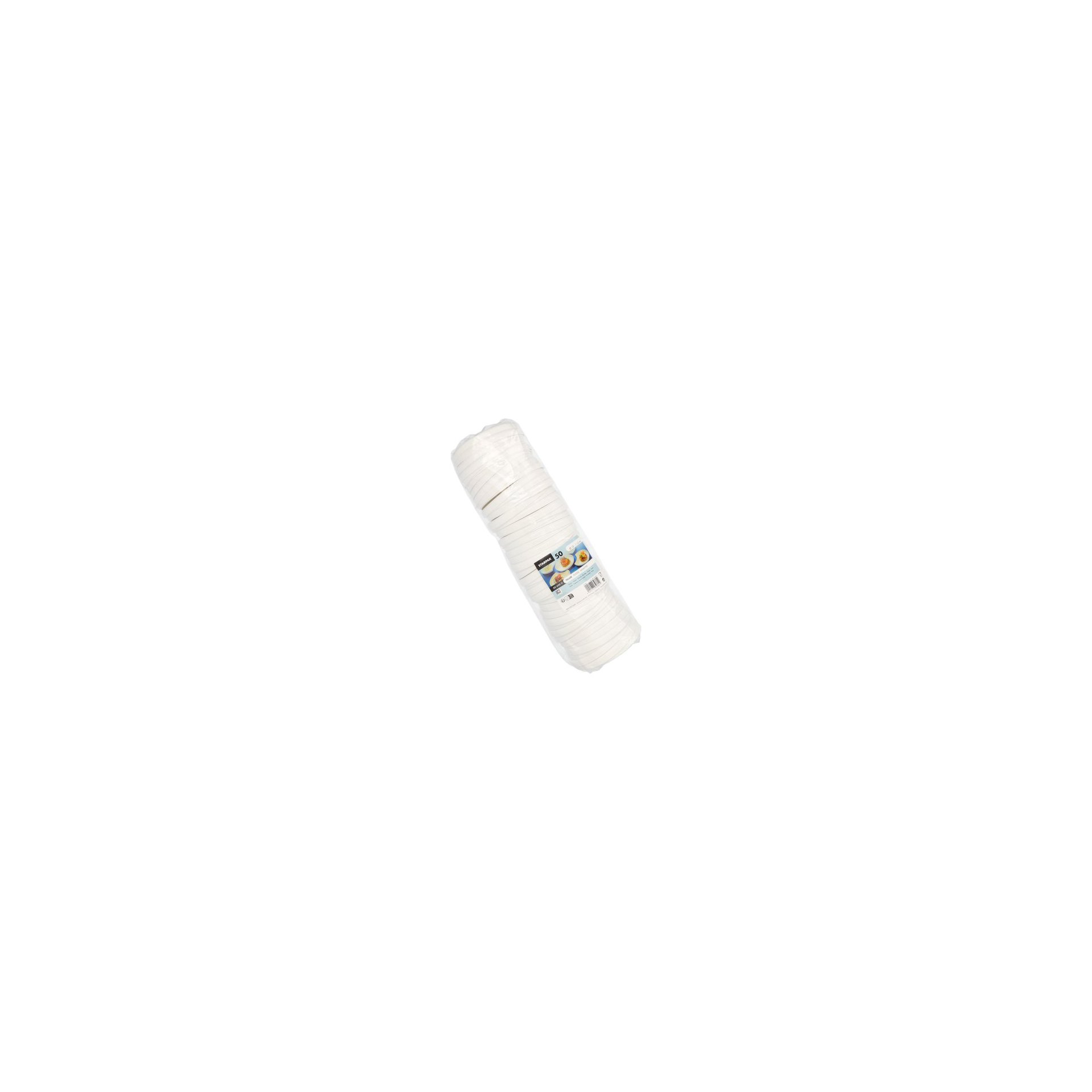 Mehrweg-Teller rund Ø 12 cm · 1,2 cm weiss "Cella"