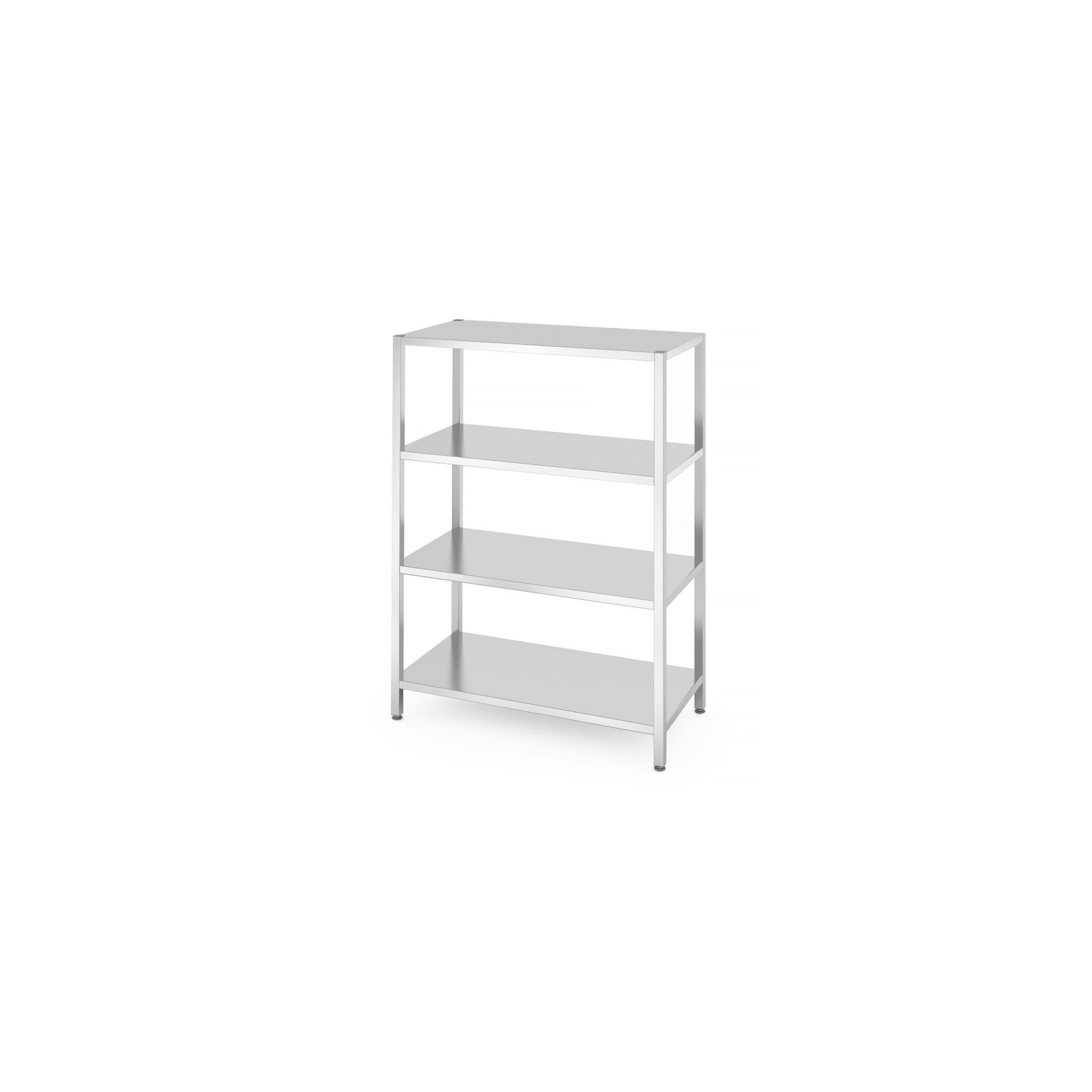 Lagerregal mit 4 Regalen – verschraubt, Kitchen Line, 1200x600x(H)1800mm Lagerregal mit 4 Regalen – verschraubt, Kitchen Line, 1200x600x(H)1800mm