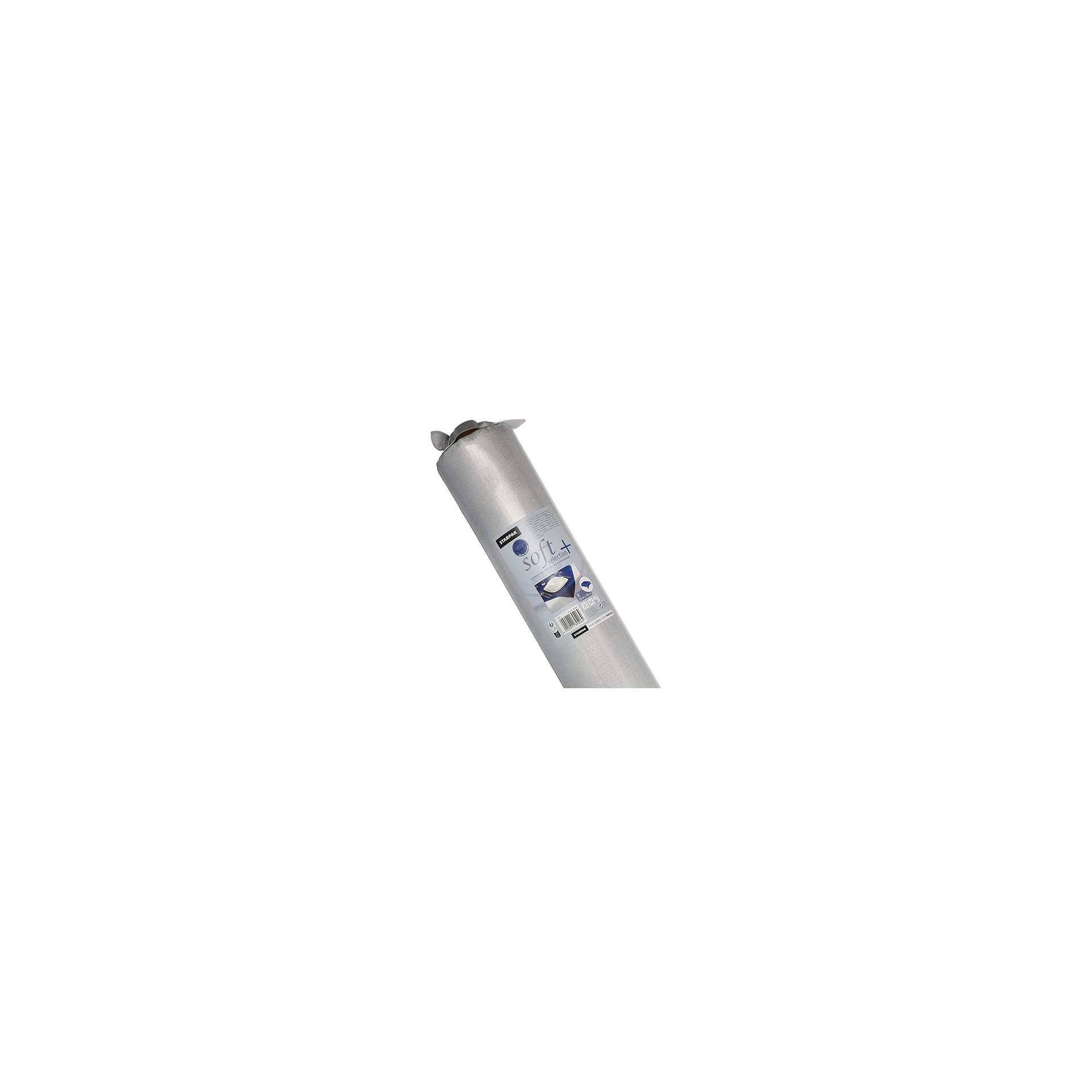 Tischdecke, stoffähnlich, Vlies "soft selection plus" 25 m x 1,18 m silber