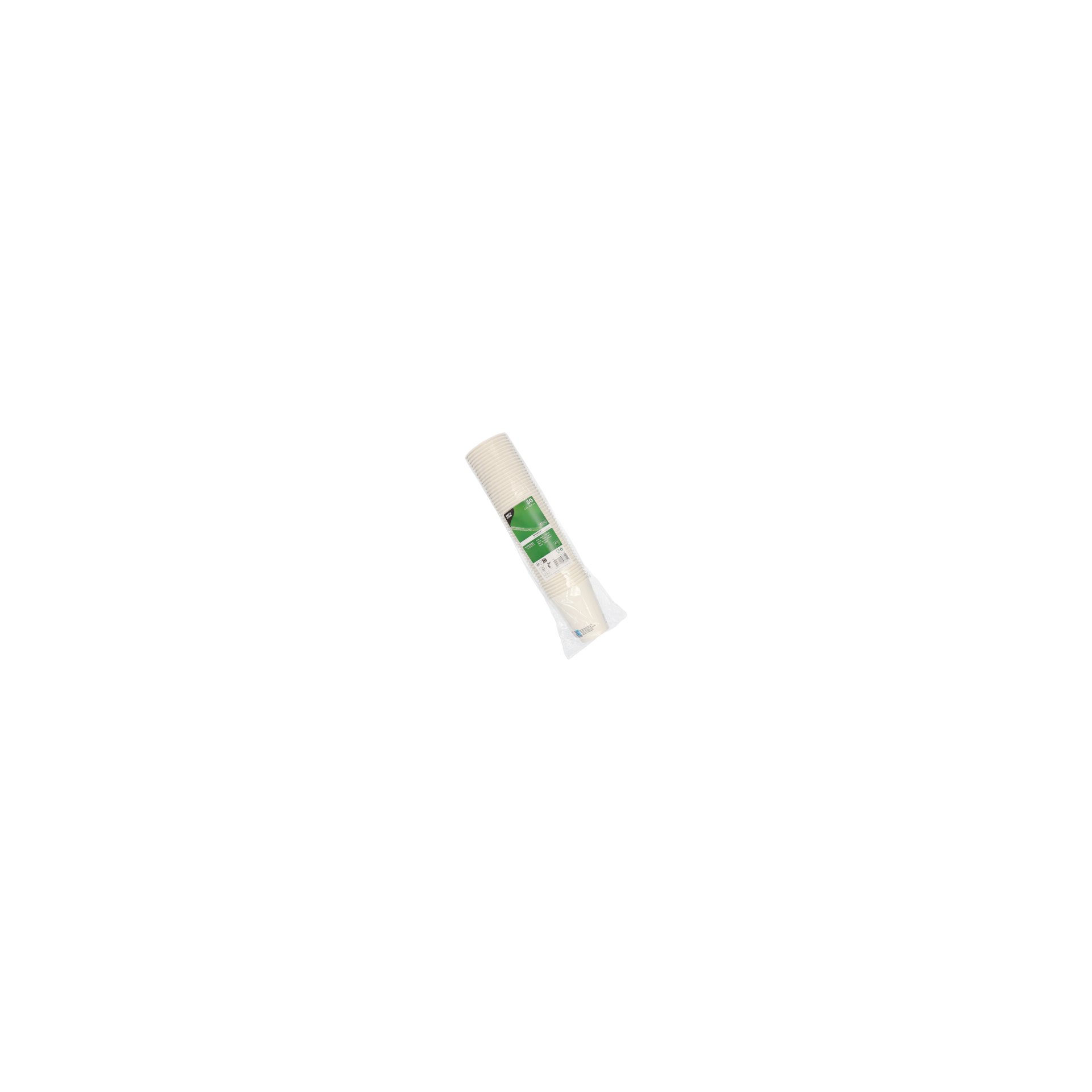 Trinkbecher, Pappe 0,2 l Ø 8 cm · 9,2 cm weiss Trinkbecher, Pappe 0,2 l Ø 8 cm · 9,2 cm weiss