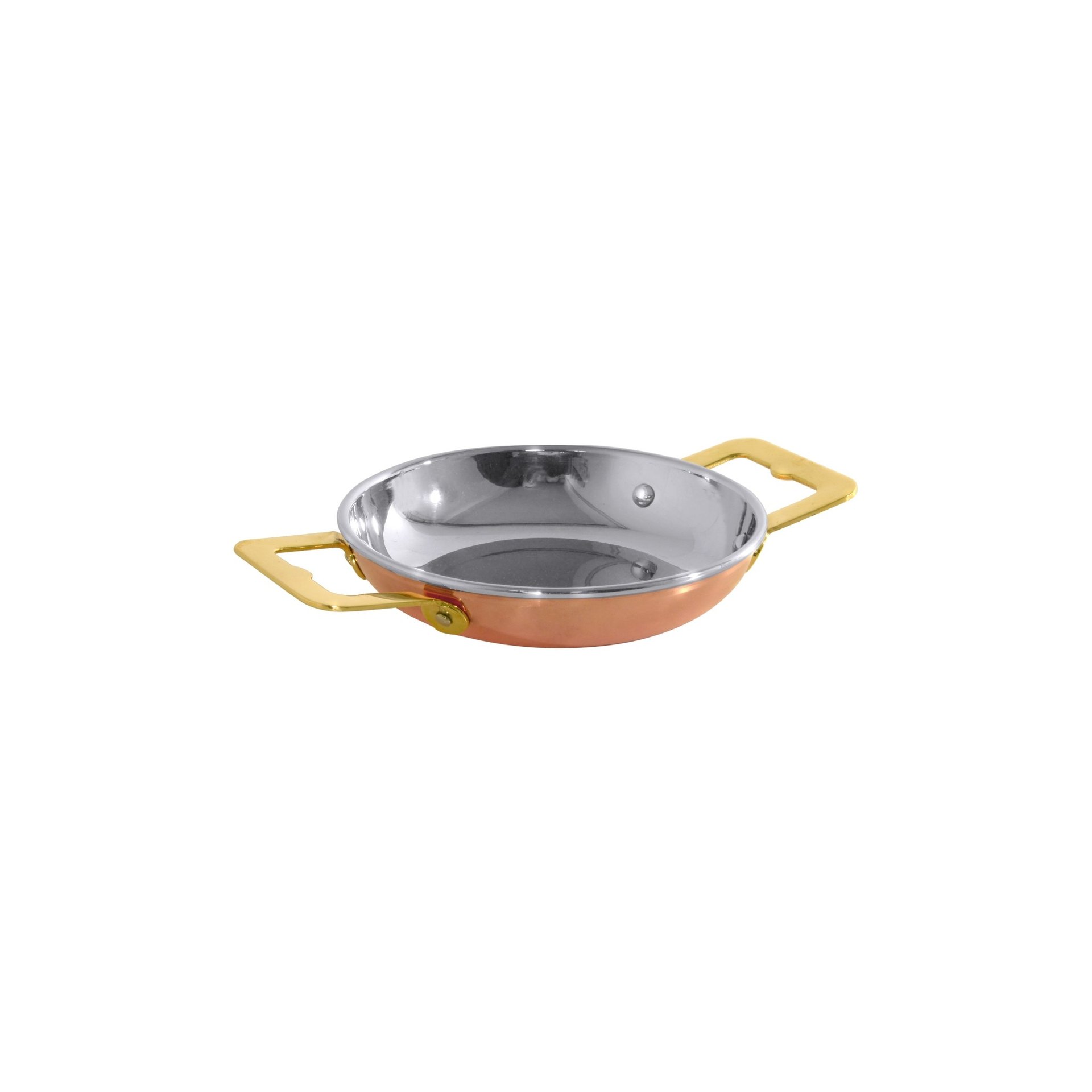 Paellapfanne aus Kupfer 12 cm