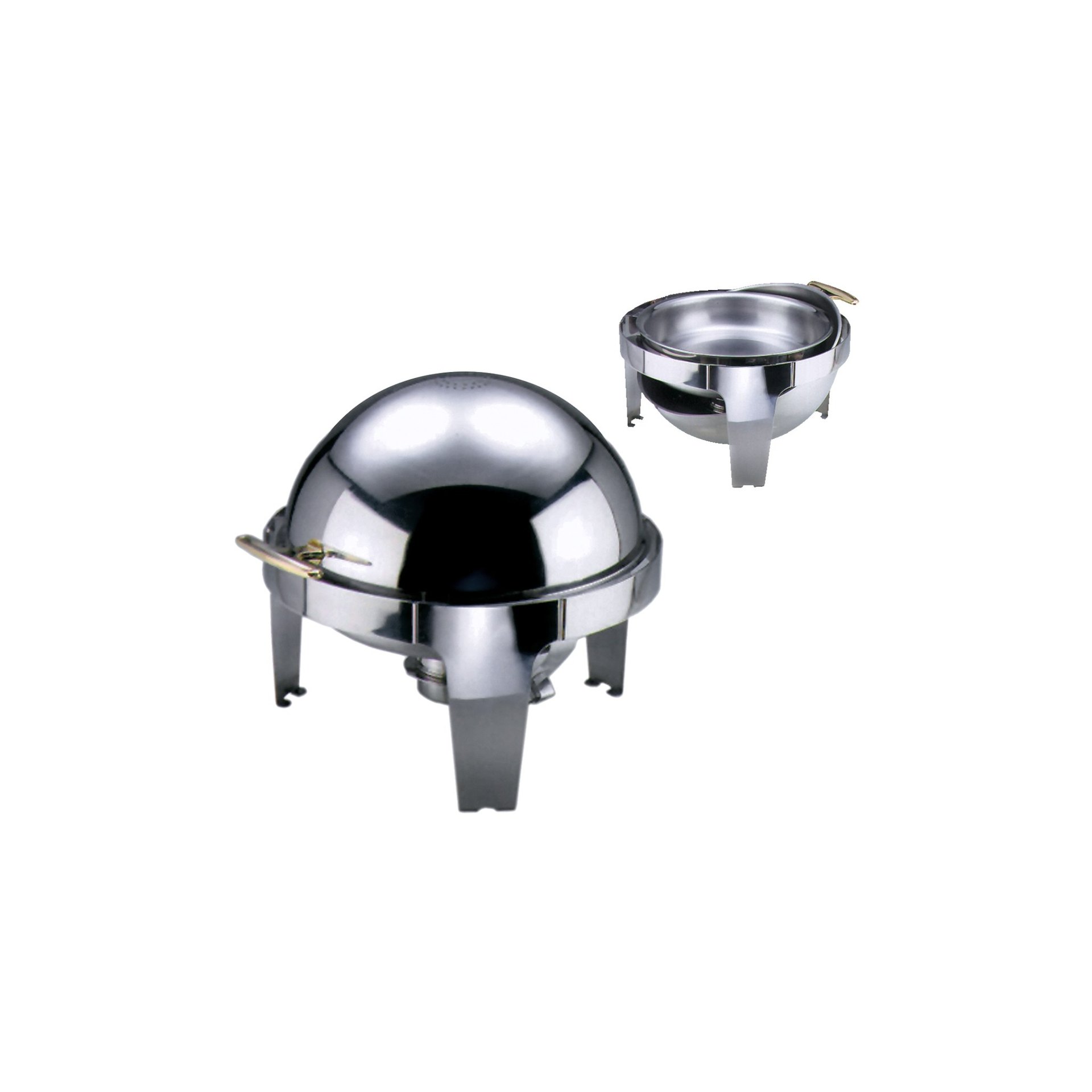 Roll Top Chafing Dish mit einem Brennbehälter Roll Top Chafing Dish mit einem Brennbehälter