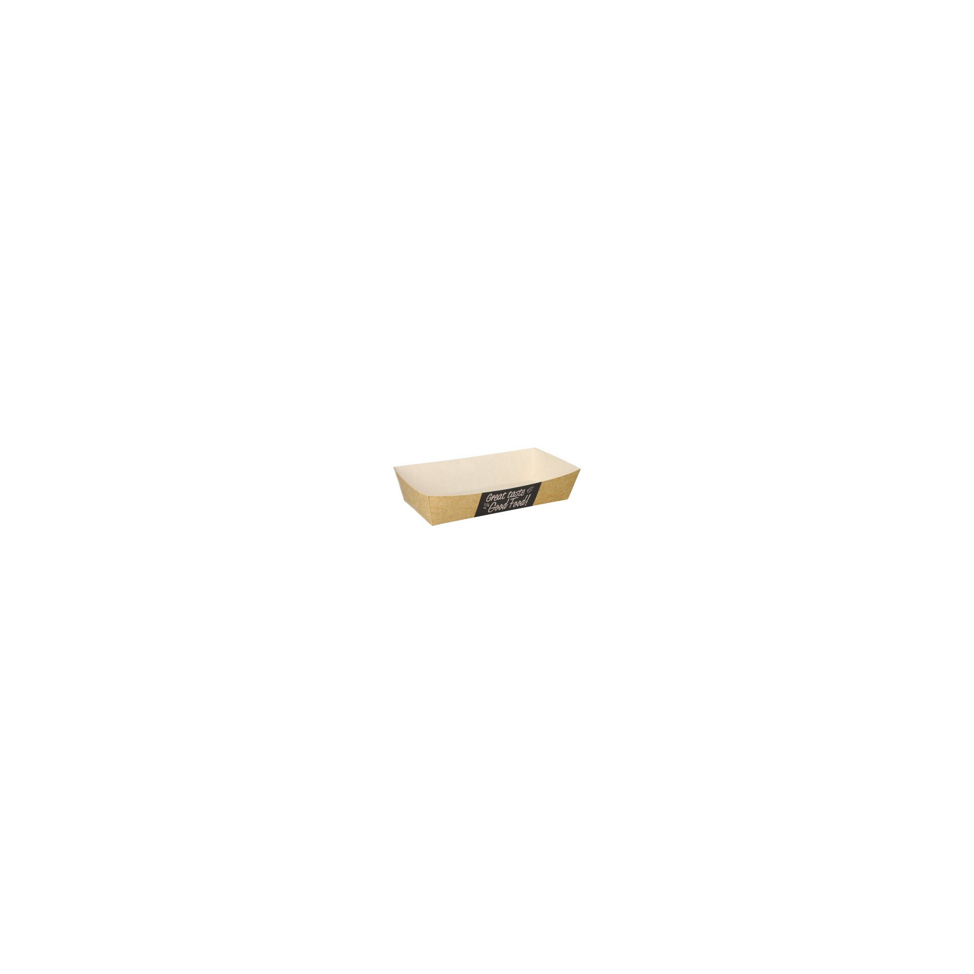 Pommes-Frites-Trays "pure" 3,5 cm x 7 cm x 15 cm "Good Food" groß Pommes-Frites-Trays "pure" 3,5 cm x 7 cm x 15 cm "Good Food" groß