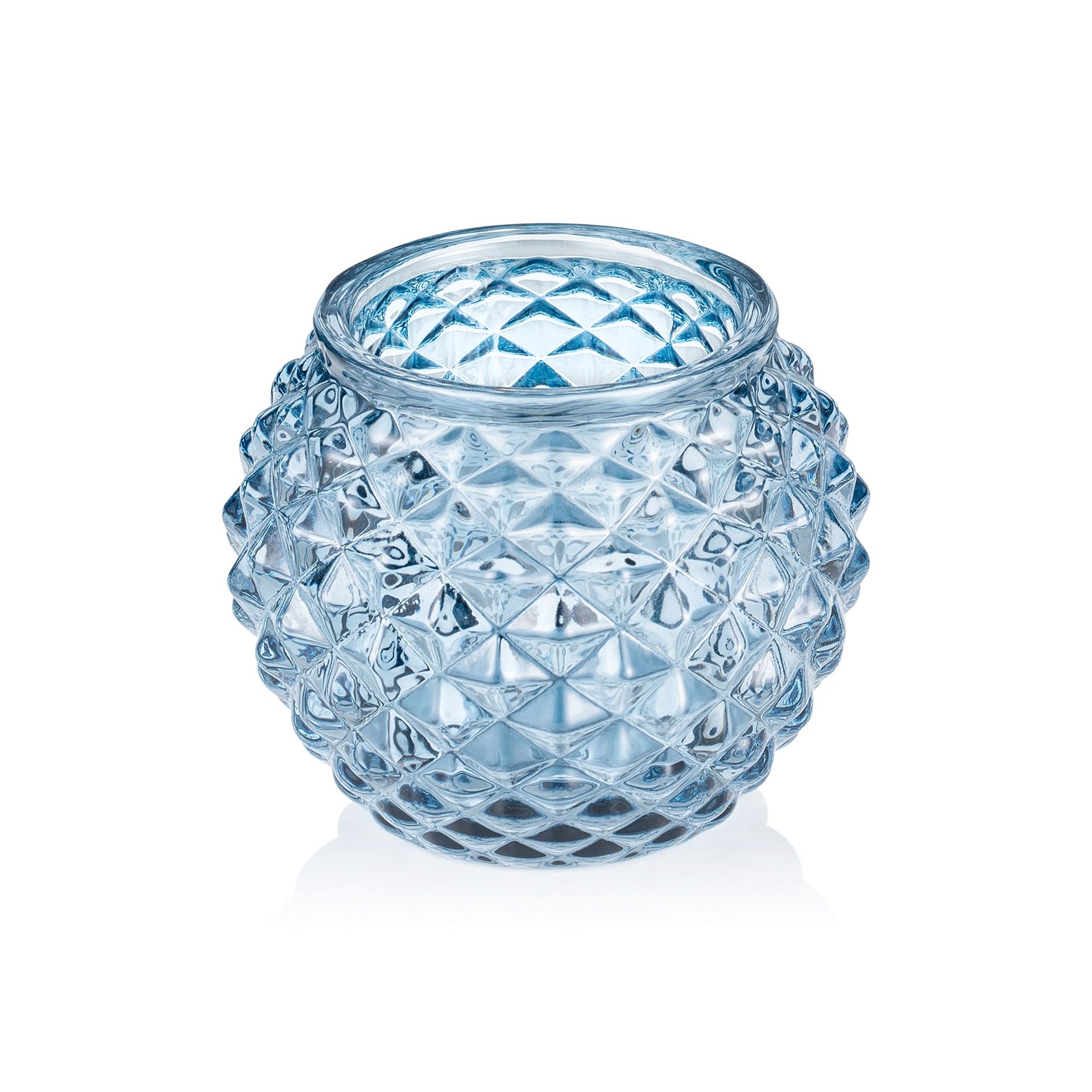 Ball Steel Blue YUYU, Ø 7,5 cm, Höhe 6 cm Ball Steel Blue YUYU, Ø 7,5 cm, Höhe 6 cm