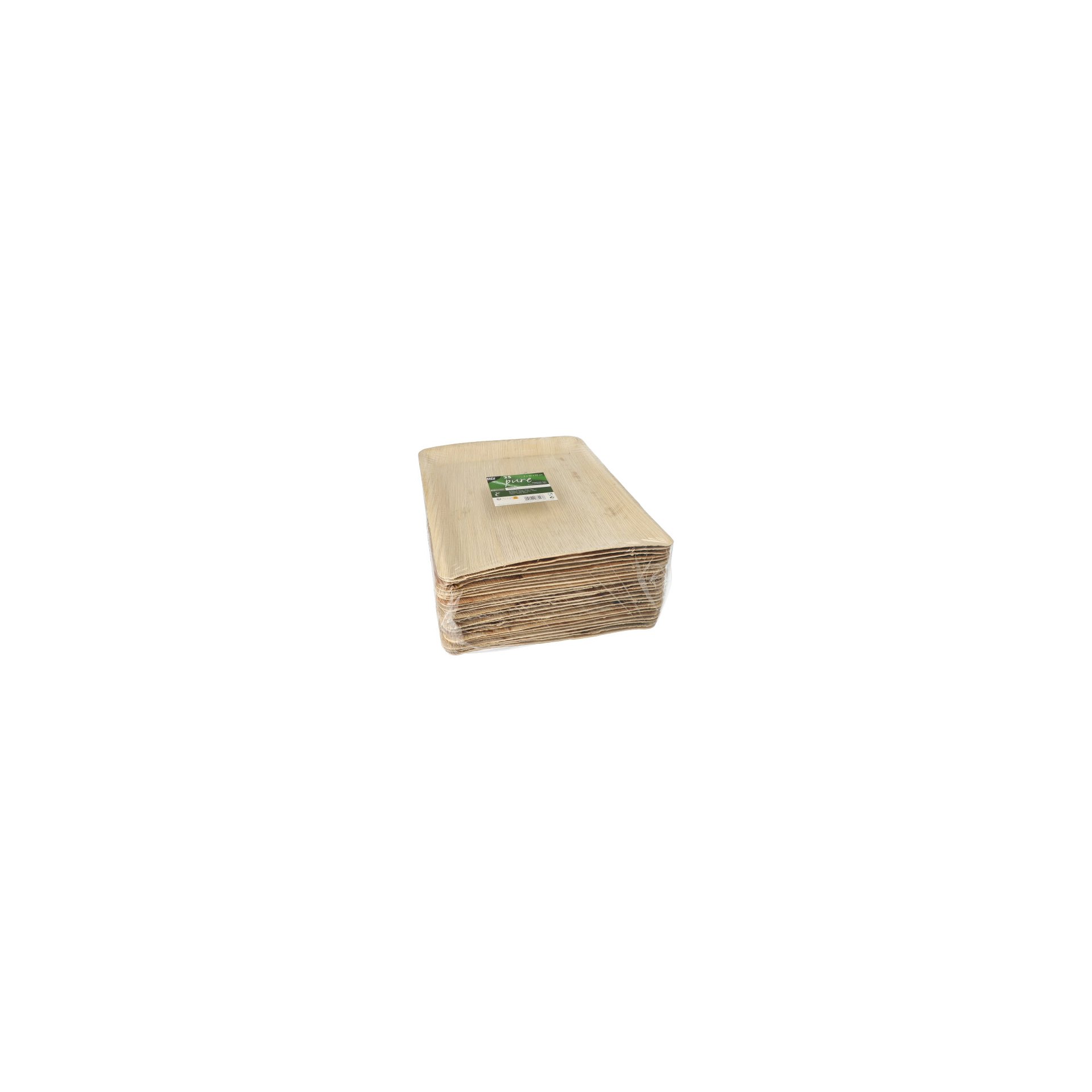 Tabletts, Palmblatt "pure" eckig 2 cm x 26 cm x 32 cm Tabletts, Palmblatt "pure" eckig 2 cm x 26 cm x 32 cm