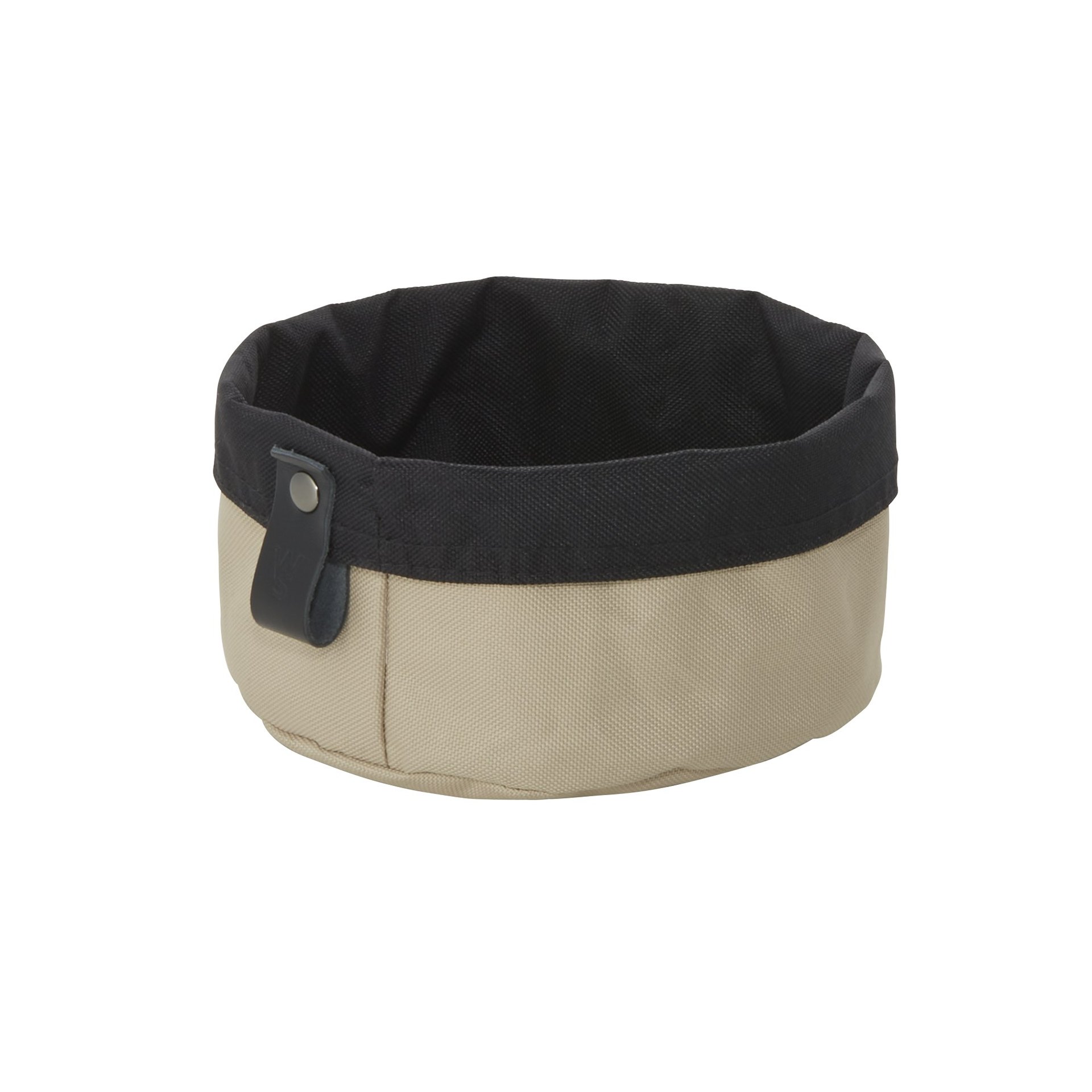 Brottasche FLIP TETRON, Ø 17 cm, Höhe 11 cm, light grey/light khaki, Tetron Brottasche FLIP TETRON, Ø 17 cm, Höhe 11 cm, light grey/light khaki, Tetron