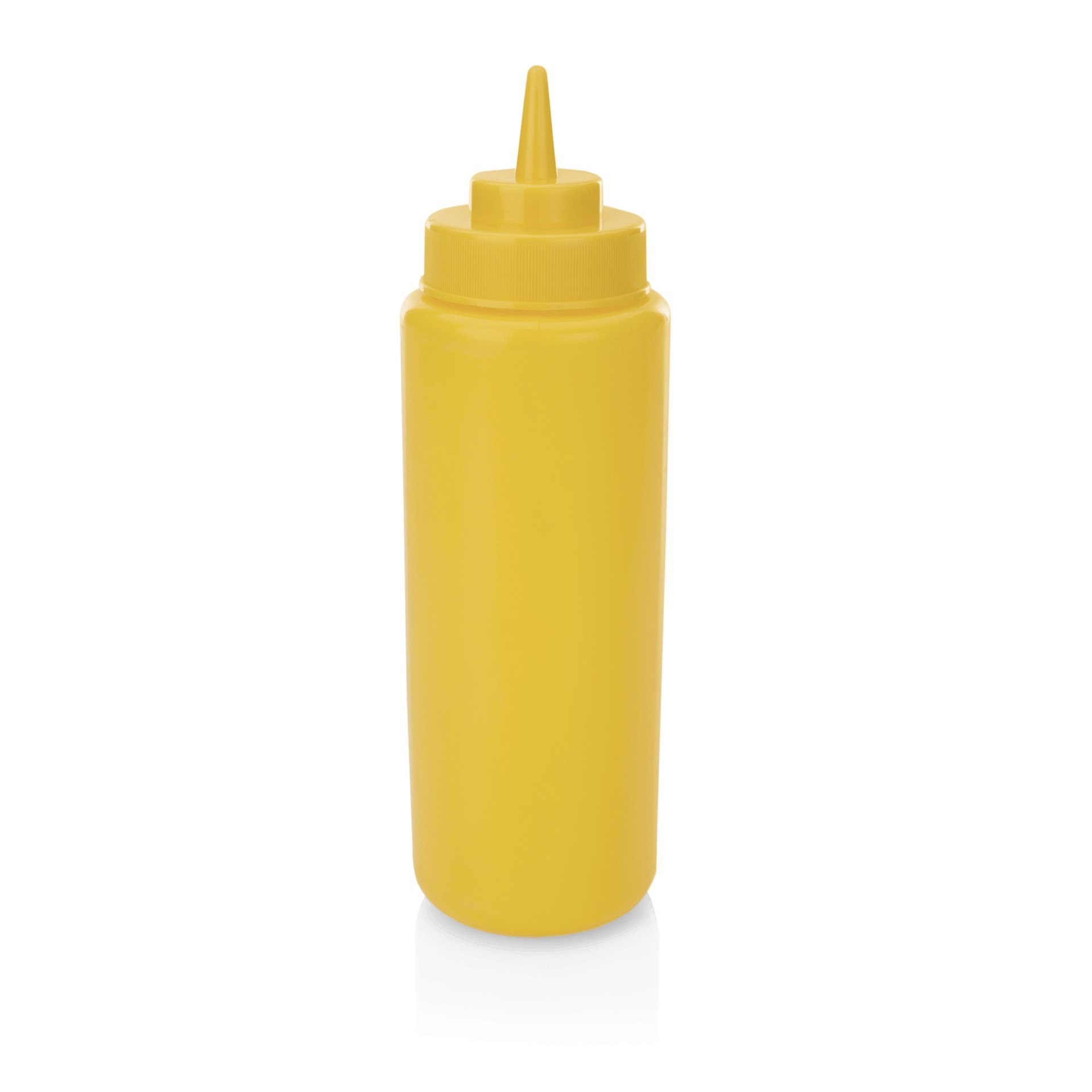 Quetschflasche 950 ml, Ø 8 cm, gelb Quetschflasche 950 ml, Ø 8 cm, gelb