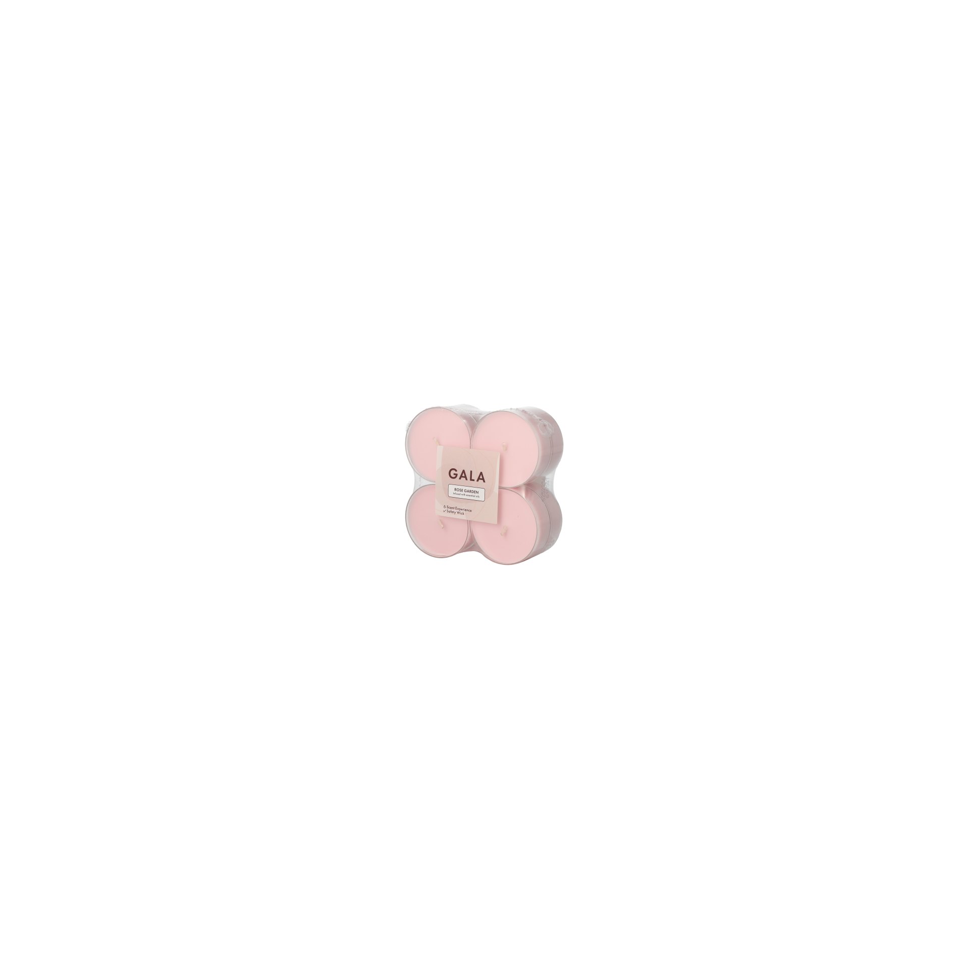 "GALA" Maxi Duftlichte Ø 59 mm · 24 mm rose - Rose Garden Polycarbonathülle "GALA" Maxi Duftlichte Ø 59 mm · 24 mm rose - Rose Garden Polycarbonathülle