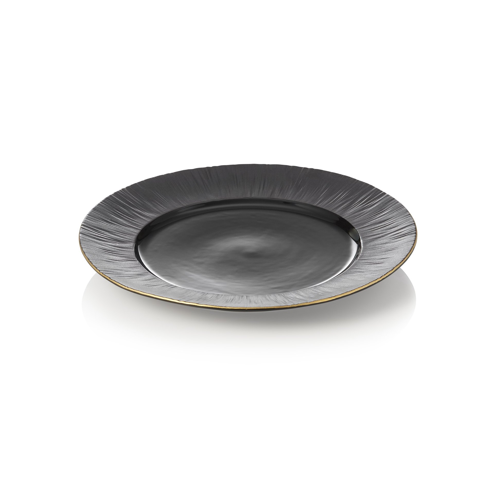 Teller Set MAYA KURO, flach, Ø 27 cm, schwarz Teller Set MAYA KURO, flach, Ø 27 cm, schwarz