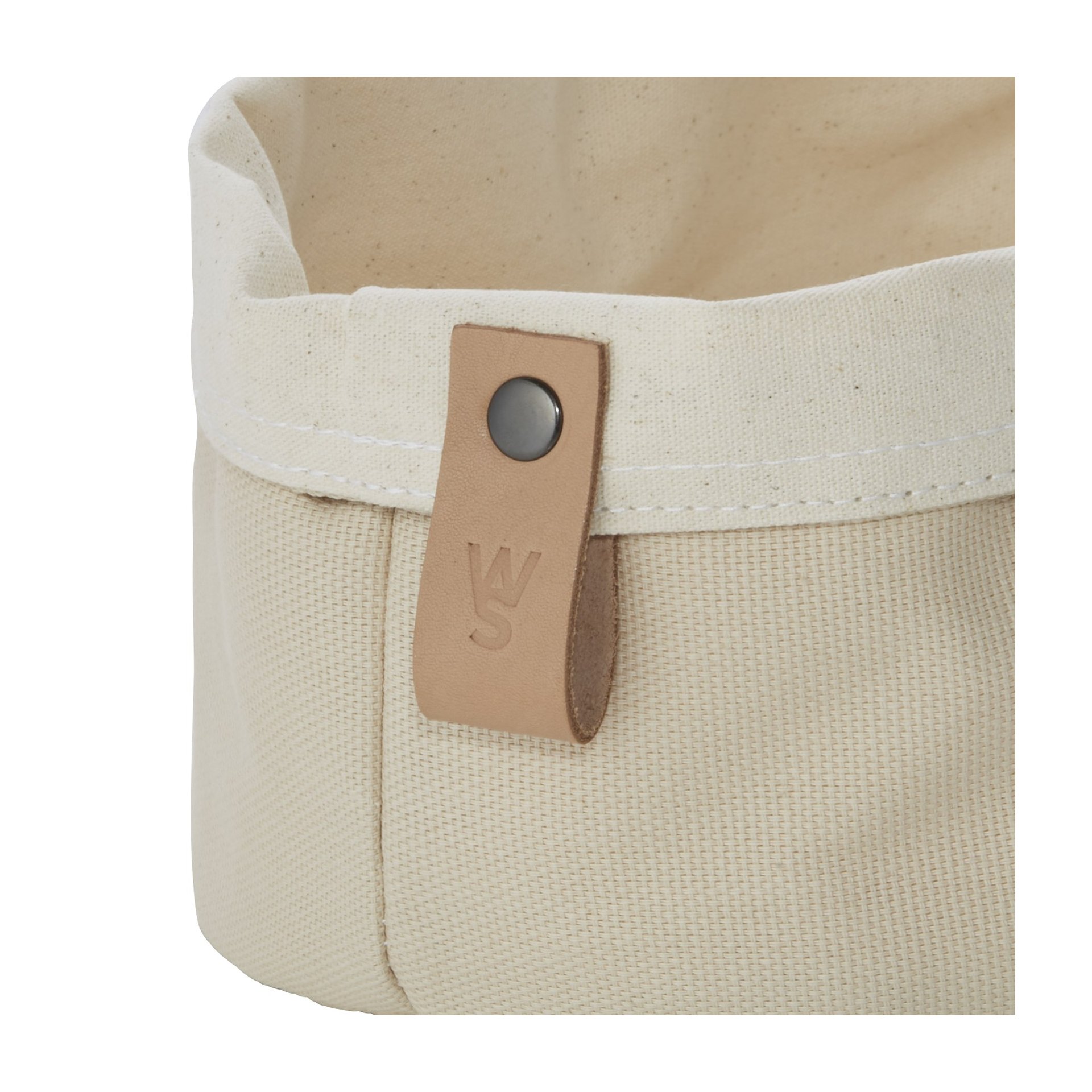 Brottasche FLIP COTTON, 25 x 18 x 12 cm, cream, Canvas