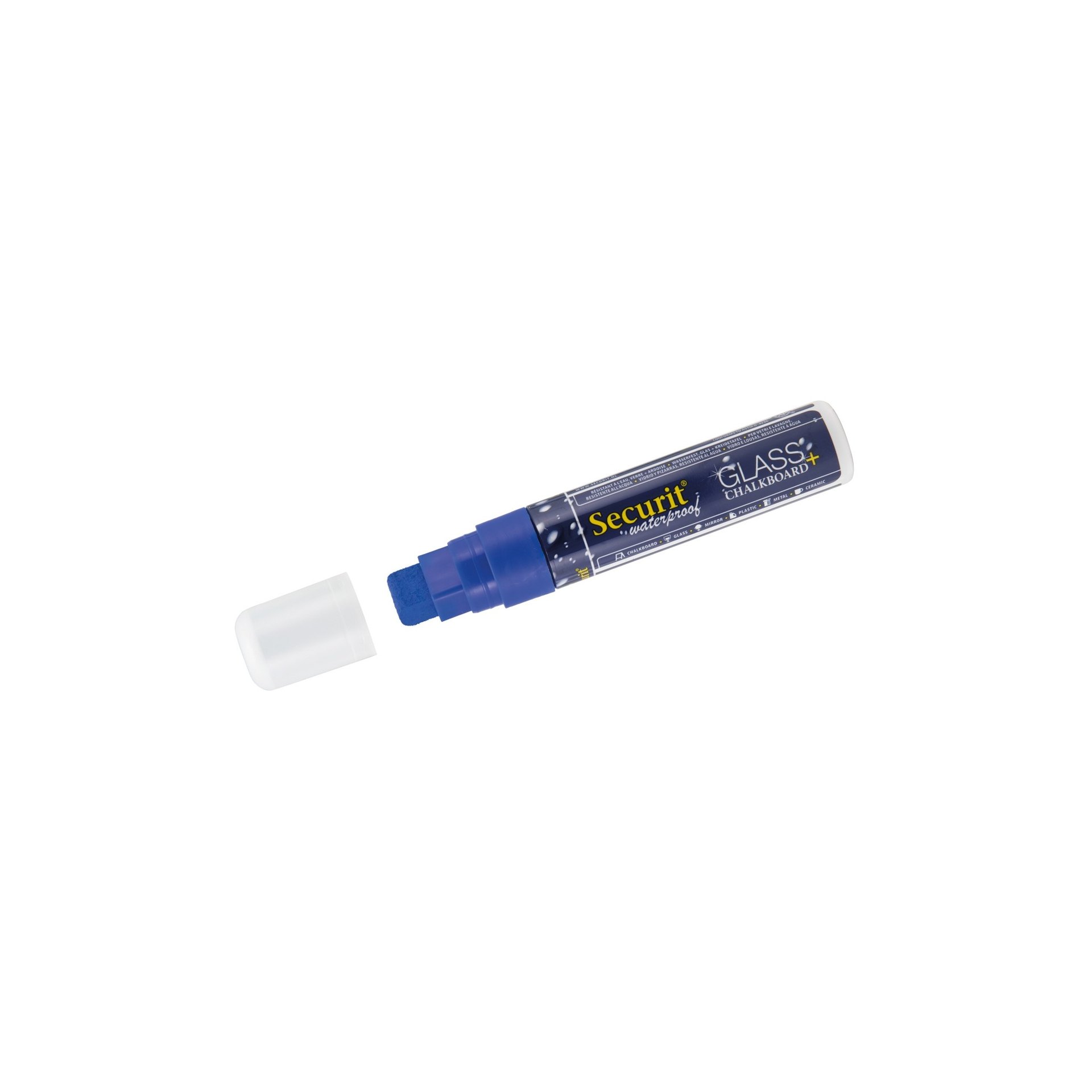 Kreidemarker breit, wetterfest blau Kreidemarker breit, wetterfest blau