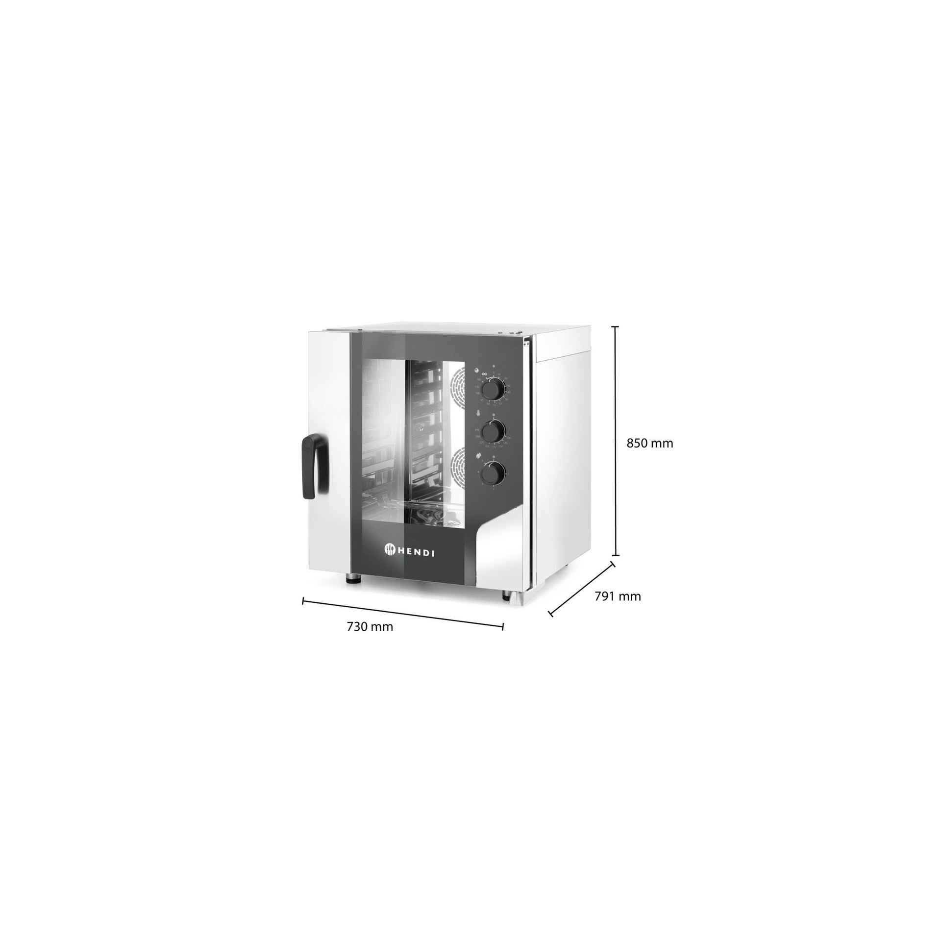 Konvektionsdampfgarer CONTROL 7x GN1/1, 400V/10400W, 730x855x(H)850mm Konvektionsdampfgarer CONTROL 7x GN1/1, 400V/10400W, 730x855x(H)850mm