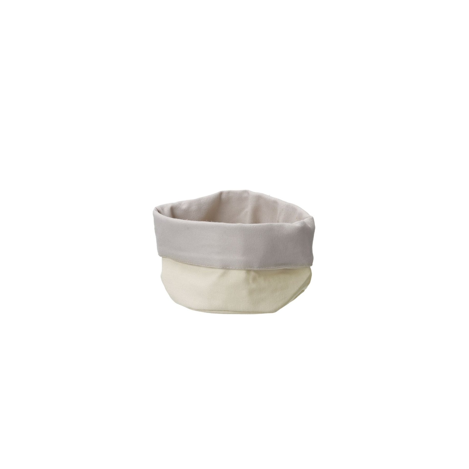 Brottaschen, rund, Beige, ⌀250x(H)160mm