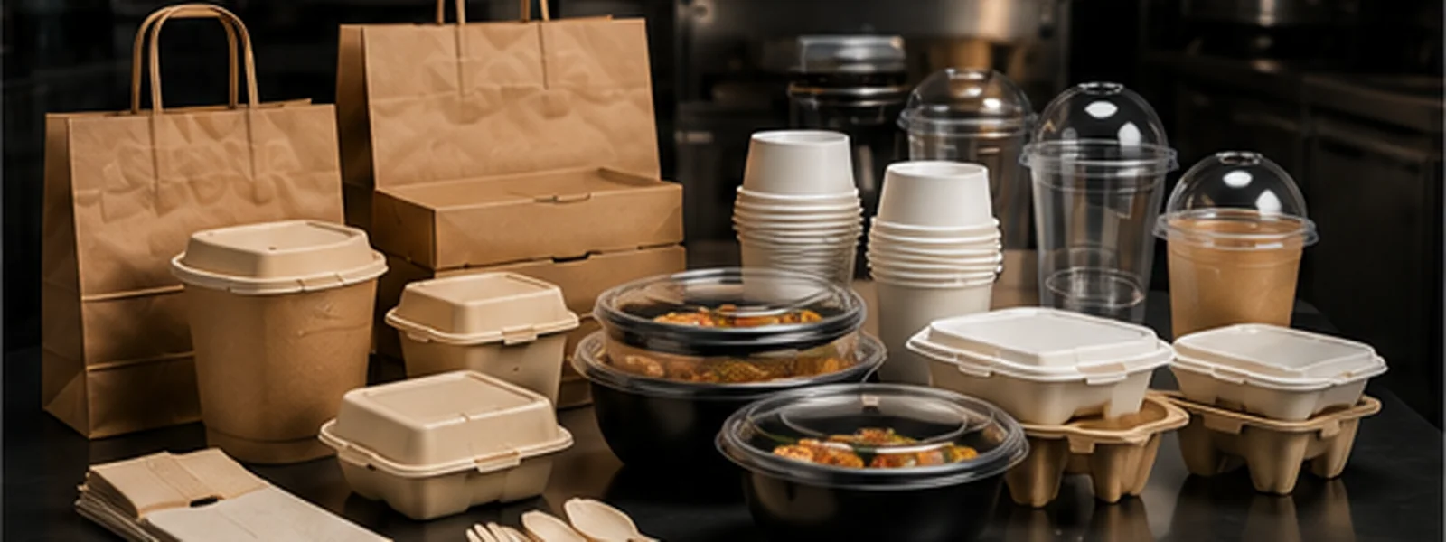 Verpackungen und Verbrauchsartikel für Gastronomie, Take-away und Catering