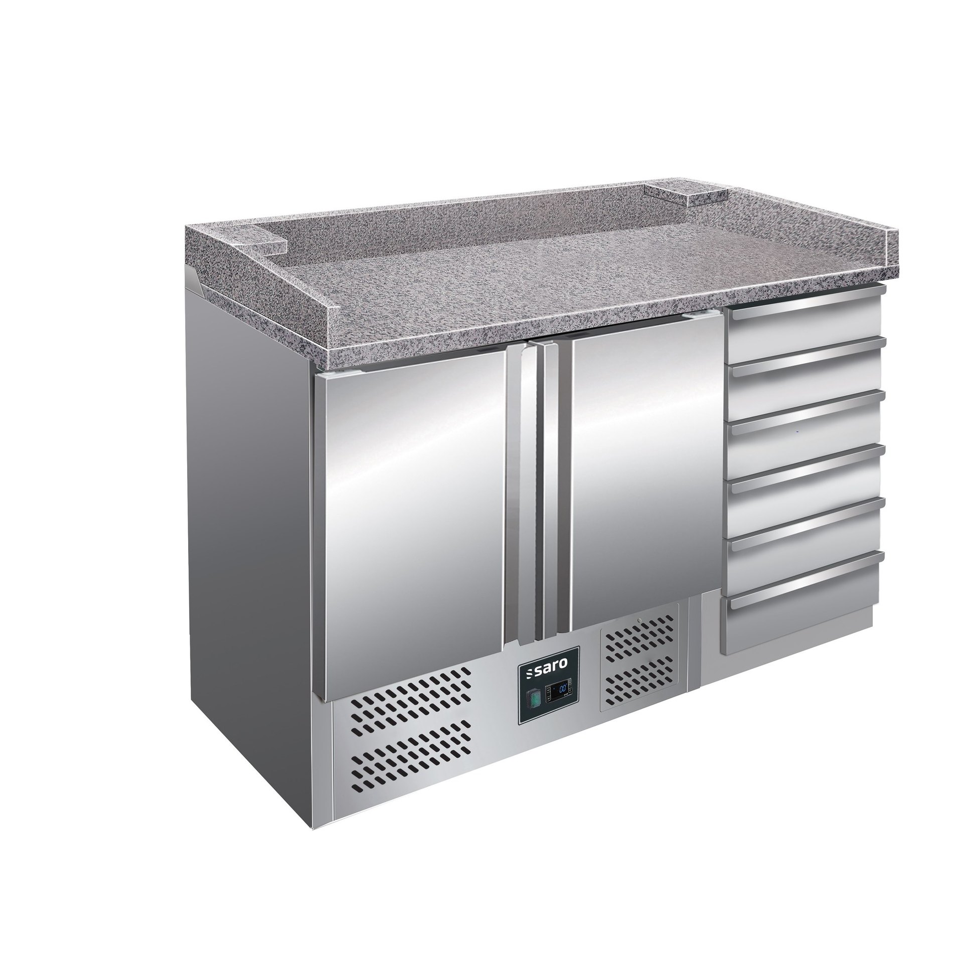 Pizzatisch, 2Türen+6Schubladen, PZ9001 Pizzatisch, 2Türen+6Schubladen, PZ9001