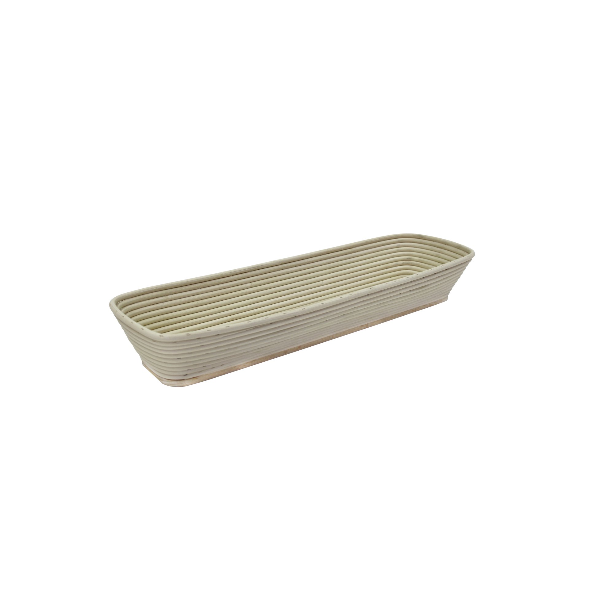 Brotform / Gärkorb lang 550 x 160 mm-Holzboden