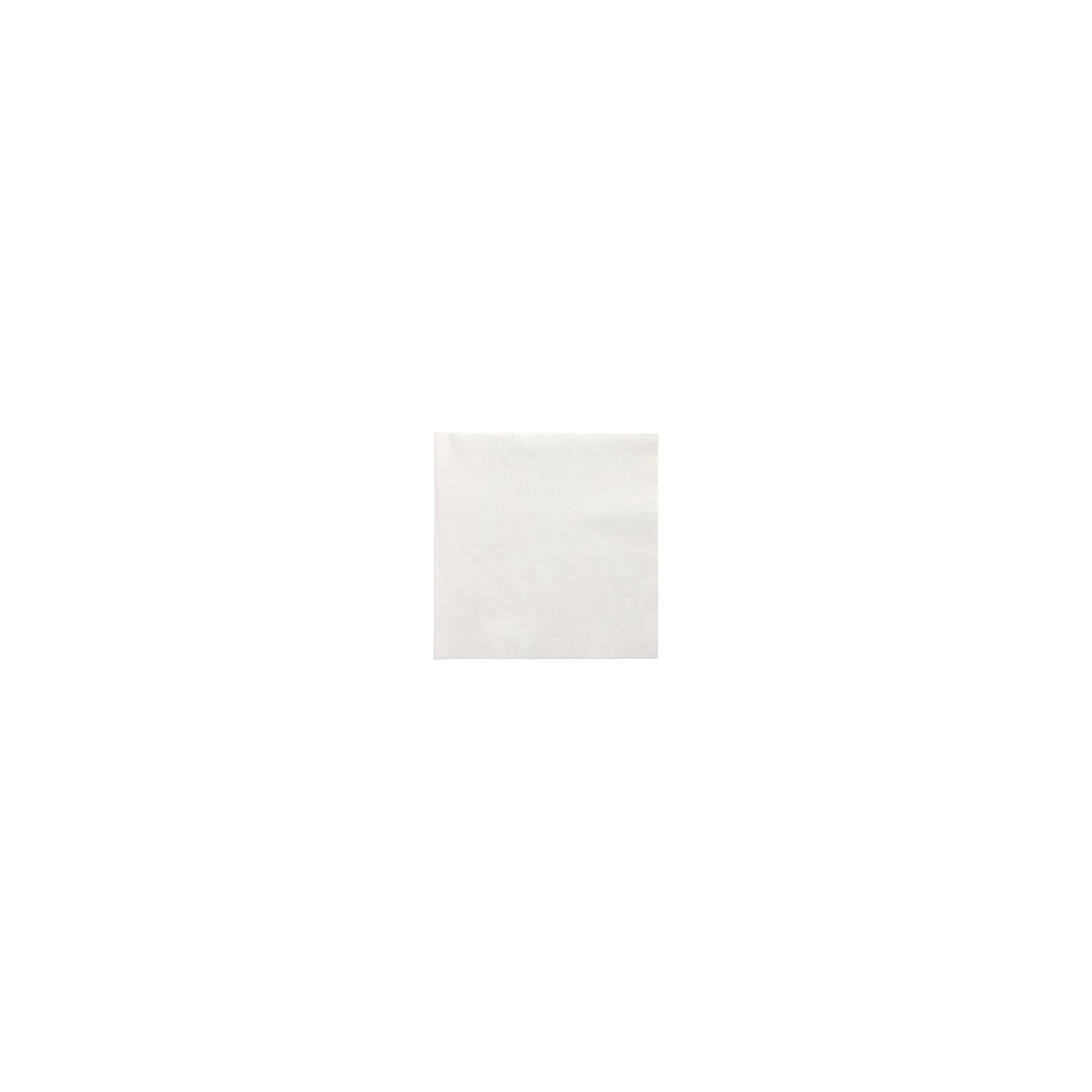 Servietten, 2-lagig 1/4-Falz 33 cm x 33 cm weiss