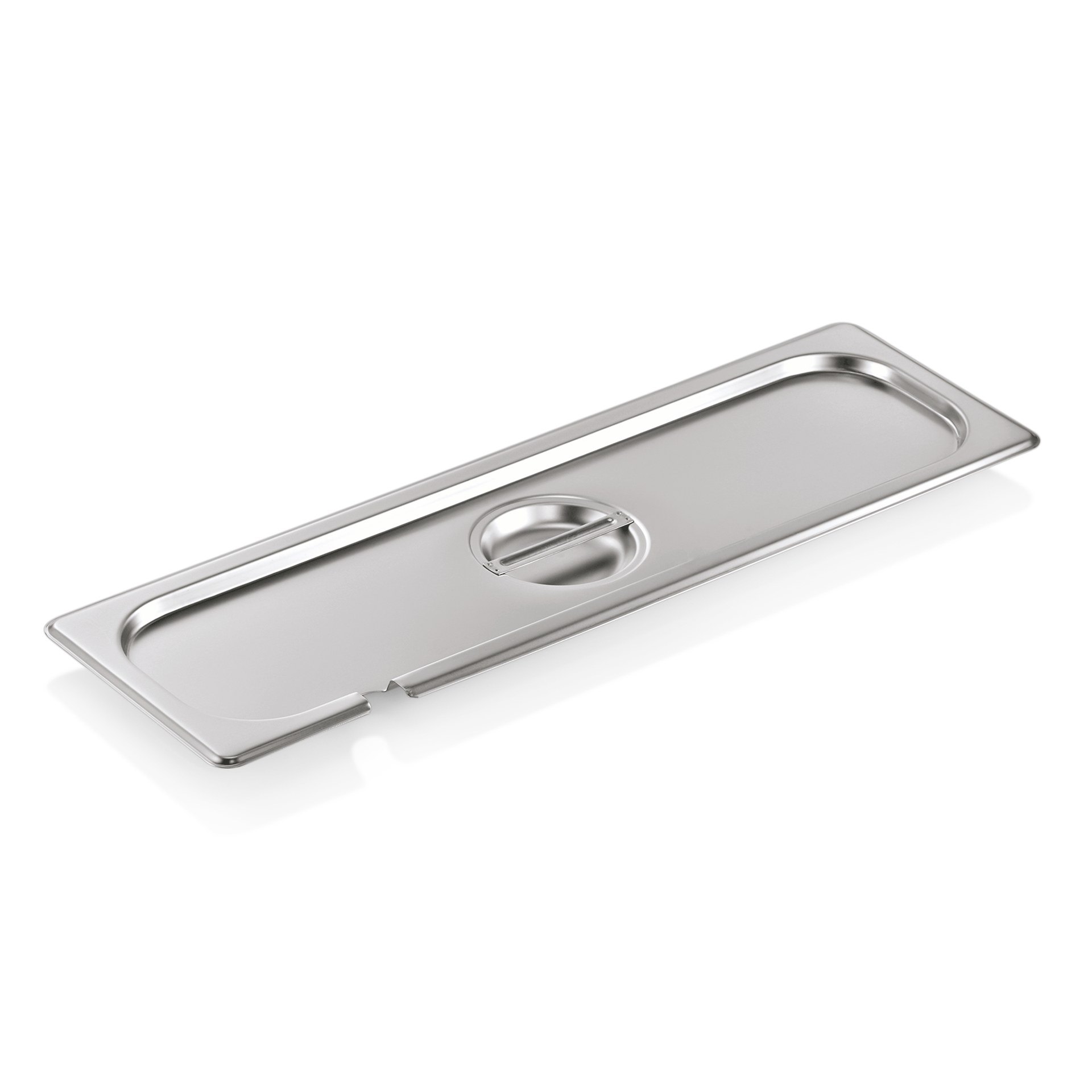 GN 2/4 Deckel mit Löffelaussparung GN 90 GN 2/4 Deckel mit Löffelaussparung GN 90