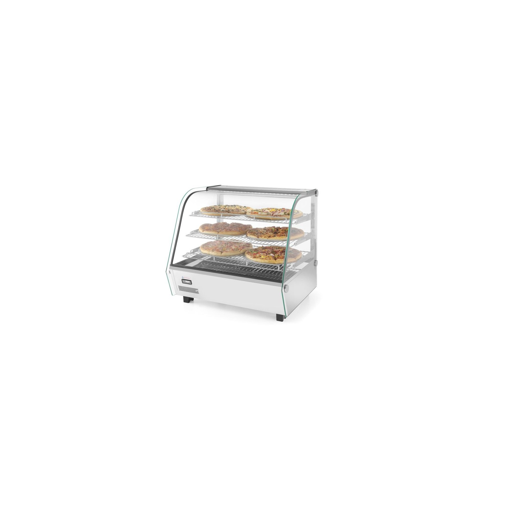 Beheiztes Thekendisplay, 120 Liter, 230V/1100W, 685x575x(H)680mm