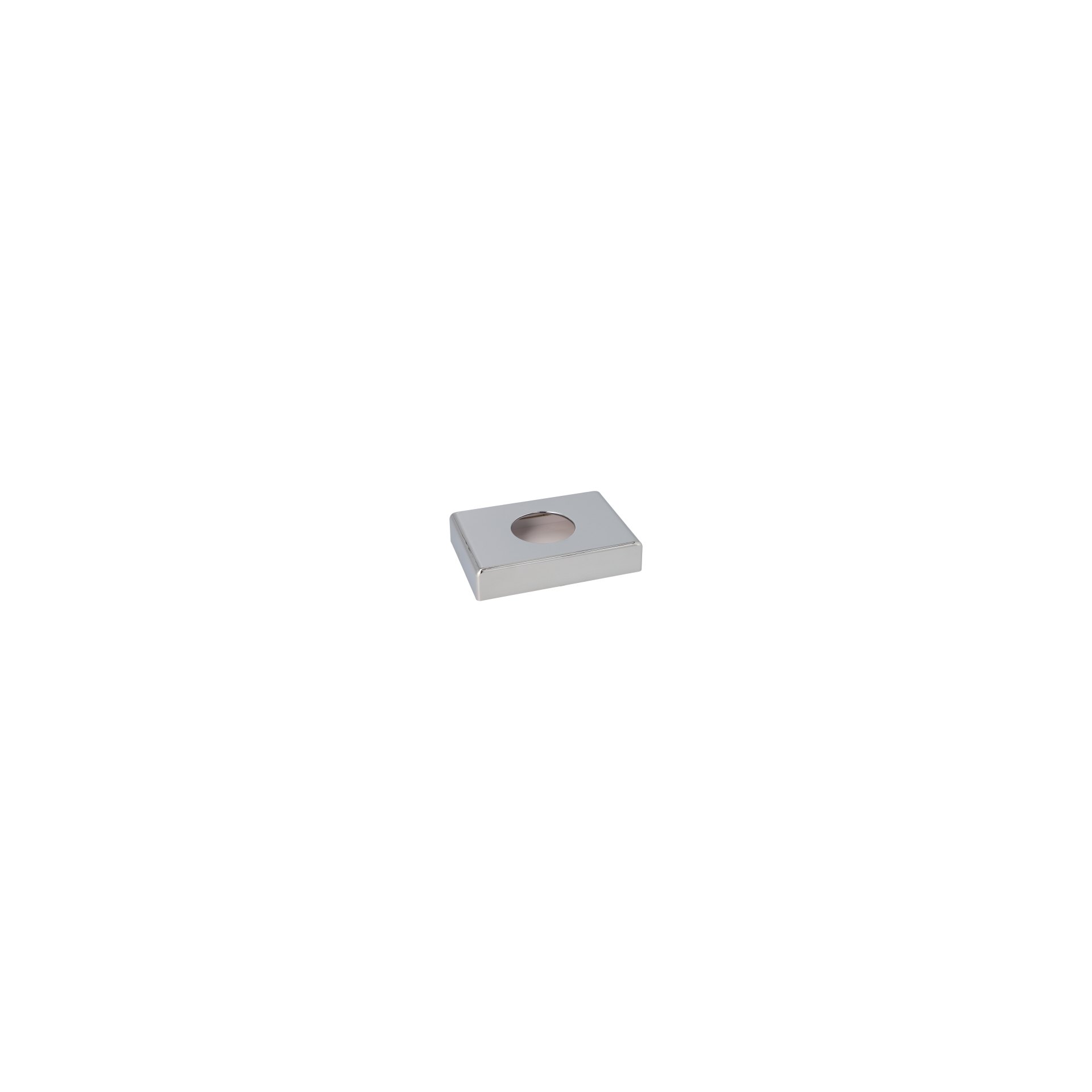 "Medi-Inn" Halter 13,8 cm x 9,7 cm x 2,6 cm chrom für Hygienebeutelbox "Medi-Inn" Halter 13,8 cm x 9,7 cm x 2,6 cm chrom für Hygienebeutelbox