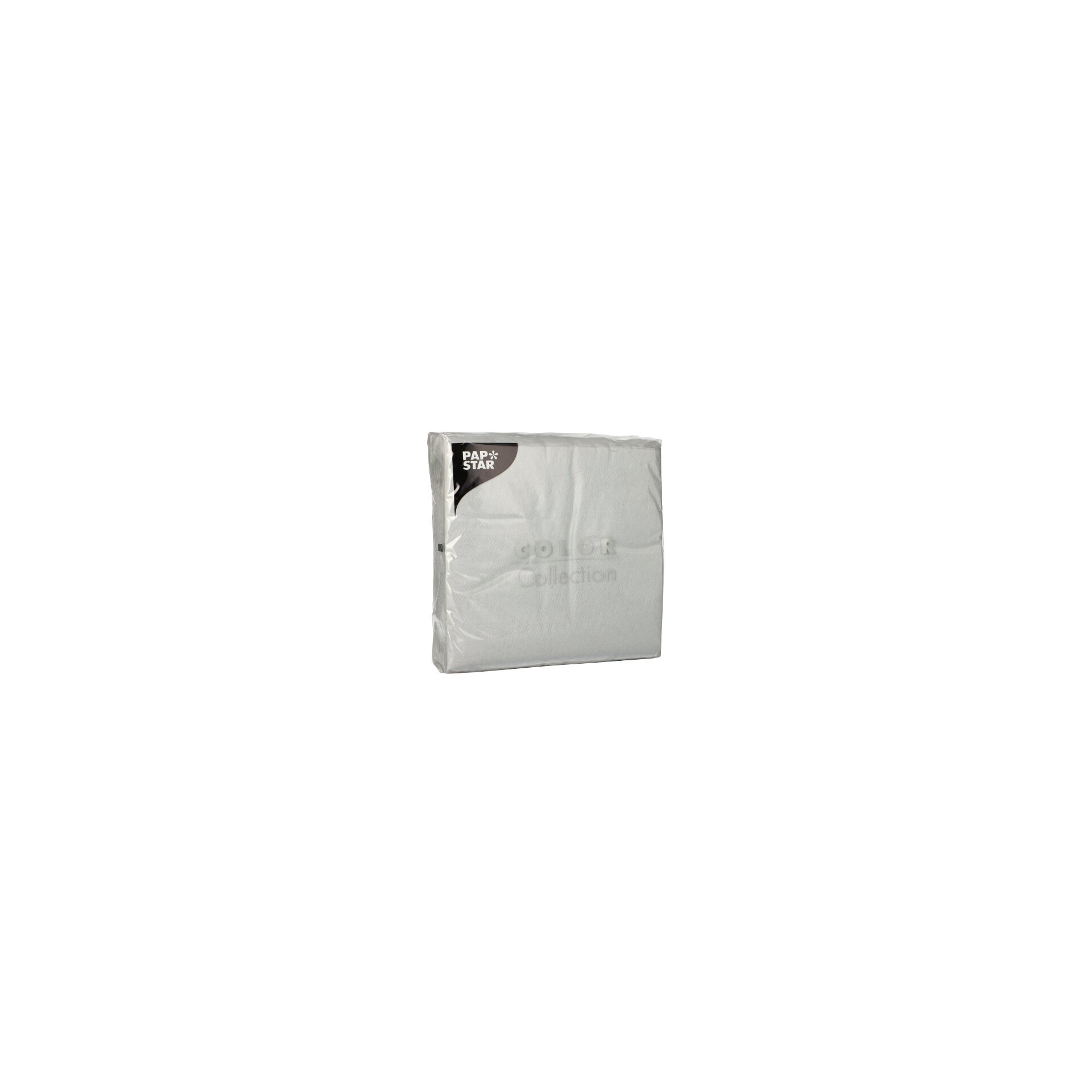 Servietten, 1-lagig 1/4-Falz 33 cm x 33 cm hellgrau Servietten, 1-lagig 1/4-Falz 33 cm x 33 cm hellgrau