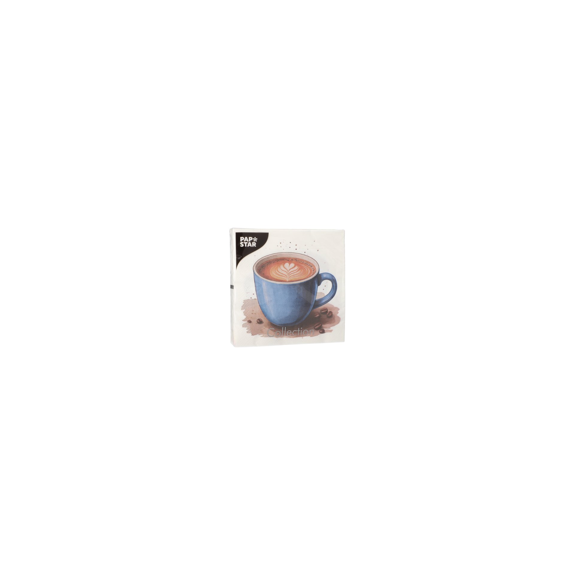 Servietten, 3-lagig 1/4-Falz 33 cm x 33 cm "Cup of Coffee" Servietten, 3-lagig 1/4-Falz 33 cm x 33 cm "Cup of Coffee"