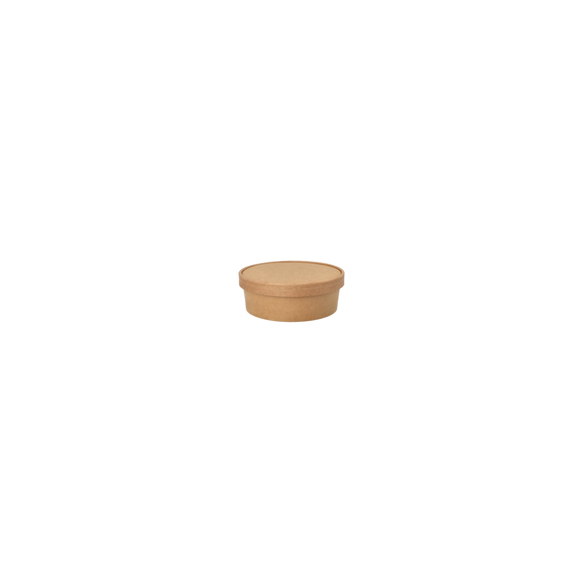 Salatschalen, Pappe rund 500 ml Ø 15 cm · 4,6 cm braun Salatschalen, Pappe rund 500 ml Ø 15 cm · 4,6 cm braun
