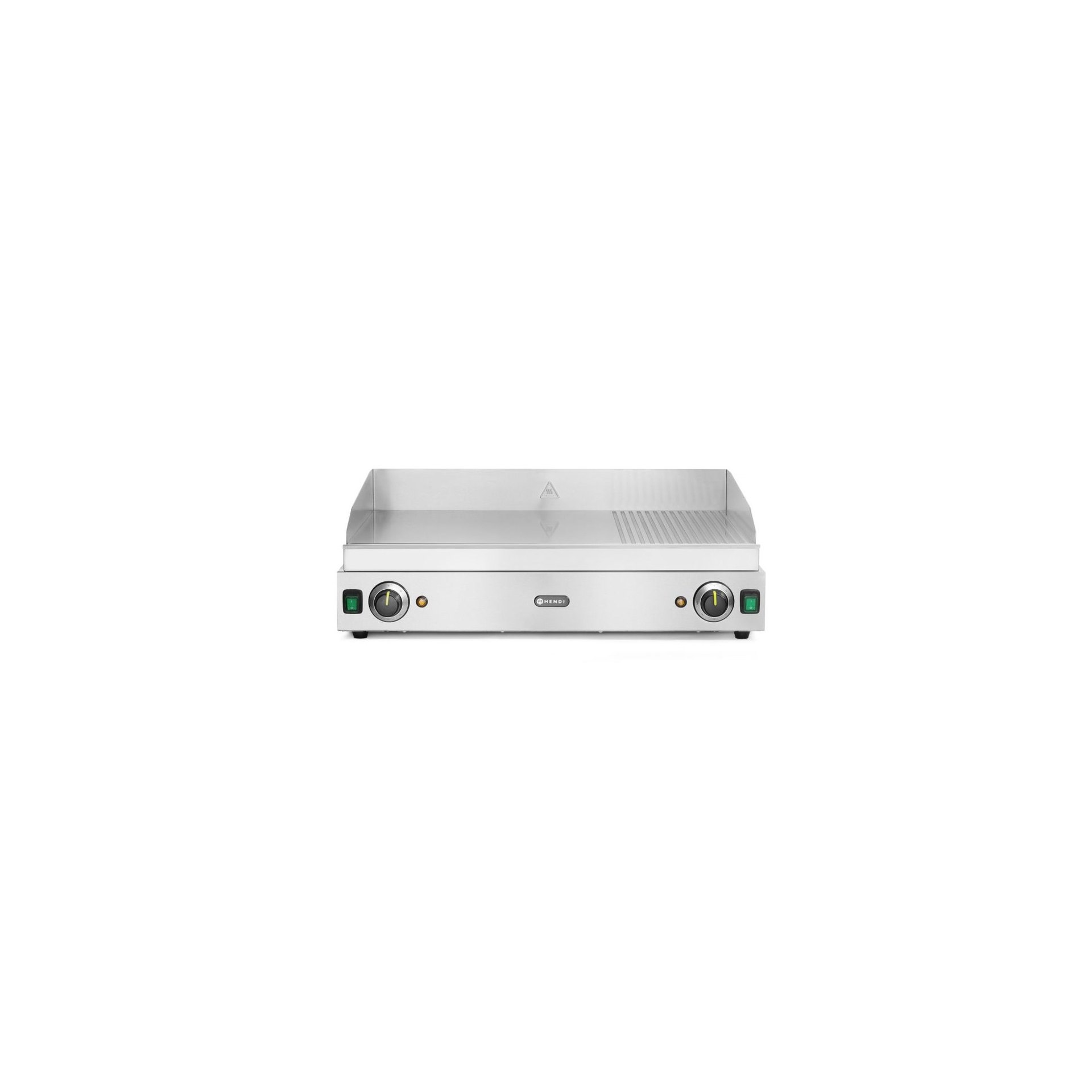 Grillplatte, Profi Line, 2/3 glatt, 1/3 gerillt, 230V/3500W, 697x474x(H)241mm