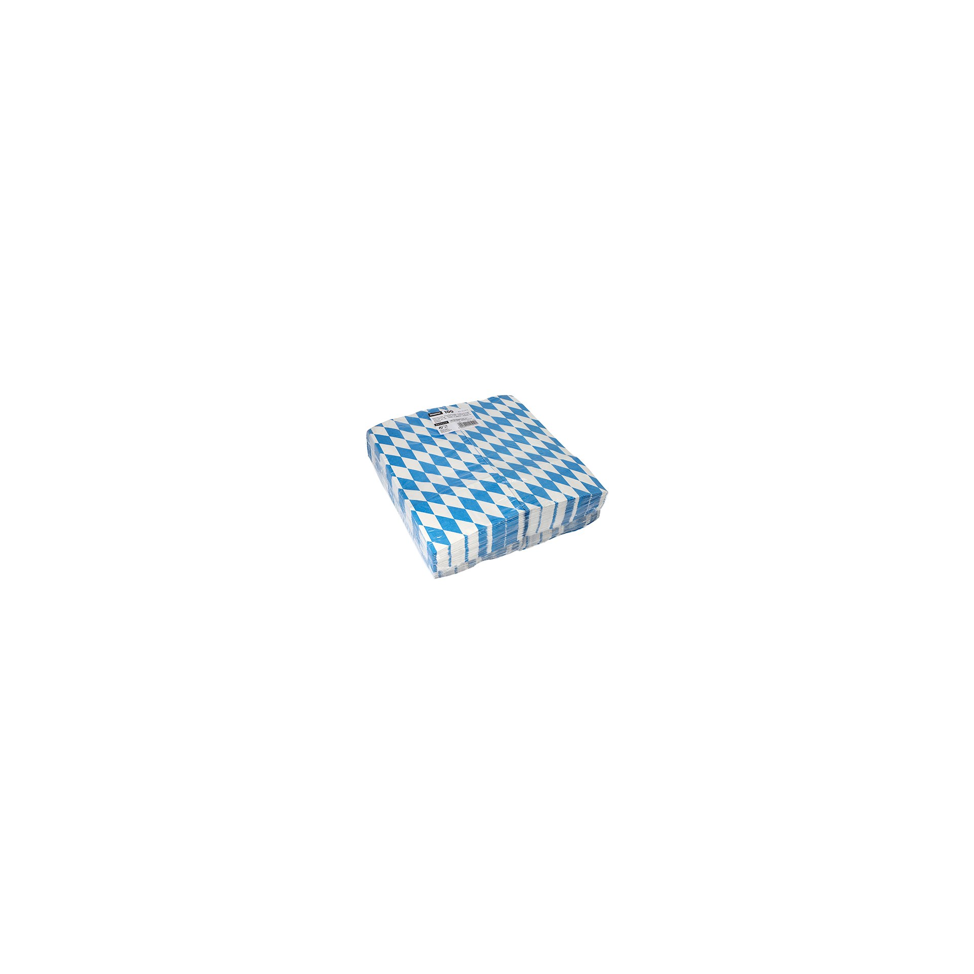 Hähnchenbeutel, Papier mit Alu-Einlage 28 cm x 13 cm x 8 cm "Bayrisch blau" 1/1 Hähnchenbeutel, Papier mit Alu-Einlage 28 cm x 13 cm x 8 cm "Bayrisch blau" 1/1