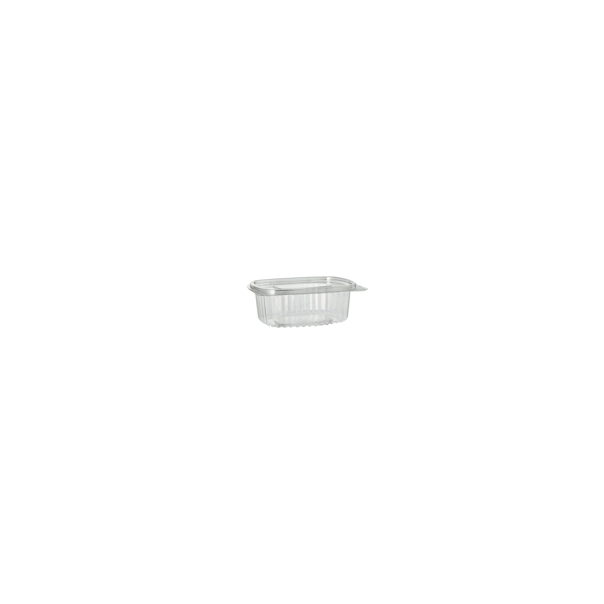 Feinkost- und Salatschalen mit Klappdeckel, R-PET oval 375 ml 5 cm x 11,5 cm x 14,4 cm klar Feinkost- und Salatschalen mit Klappdeckel, R-PET oval 375 ml 5 cm x 11,5 cm x 14,4 cm klar