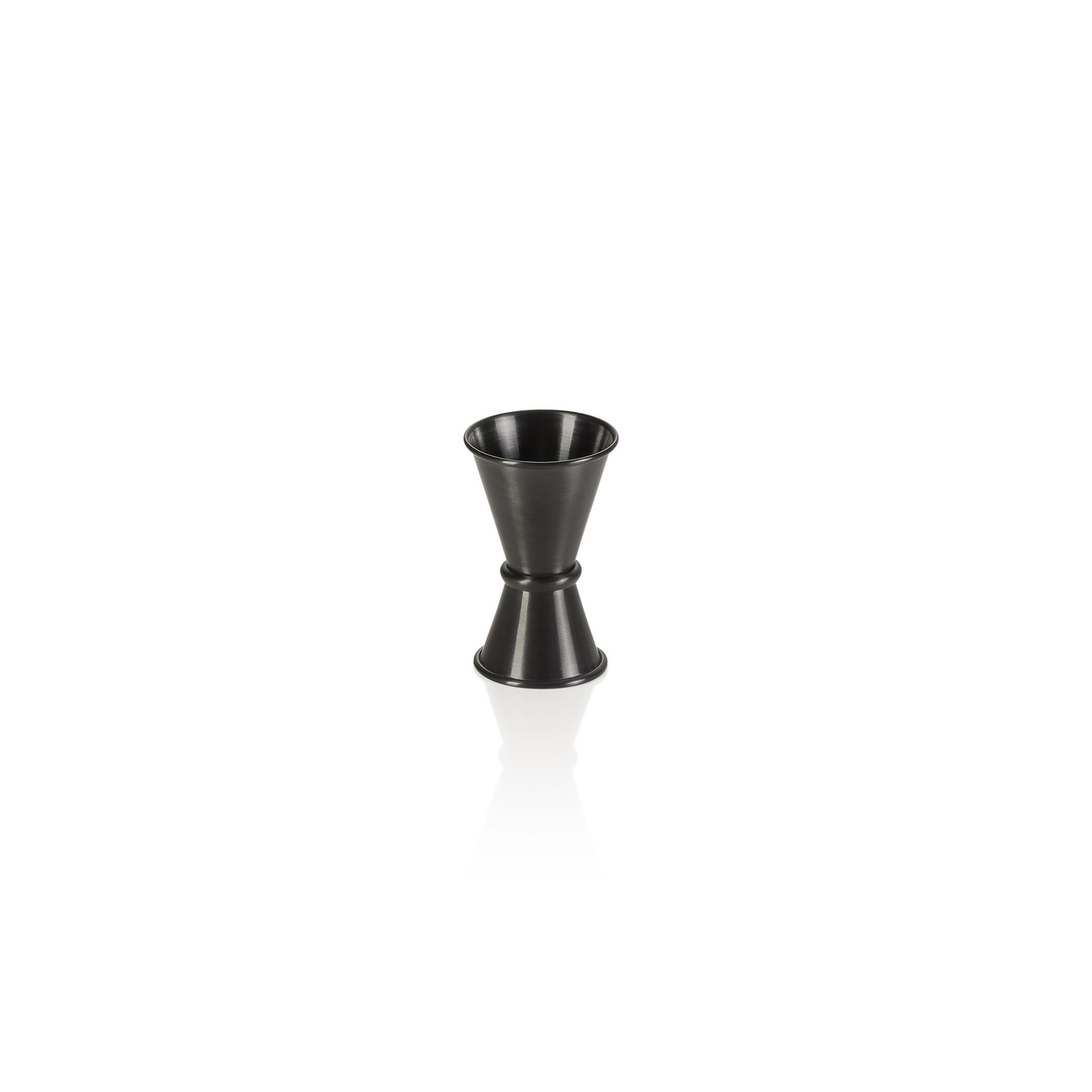Jigger, Ø 4,5 cm, Höhe 7 cm, 1,5/3 cl, schwarz Jigger, Ø 4,5 cm, Höhe 7 cm, 1,5/3 cl, schwarz