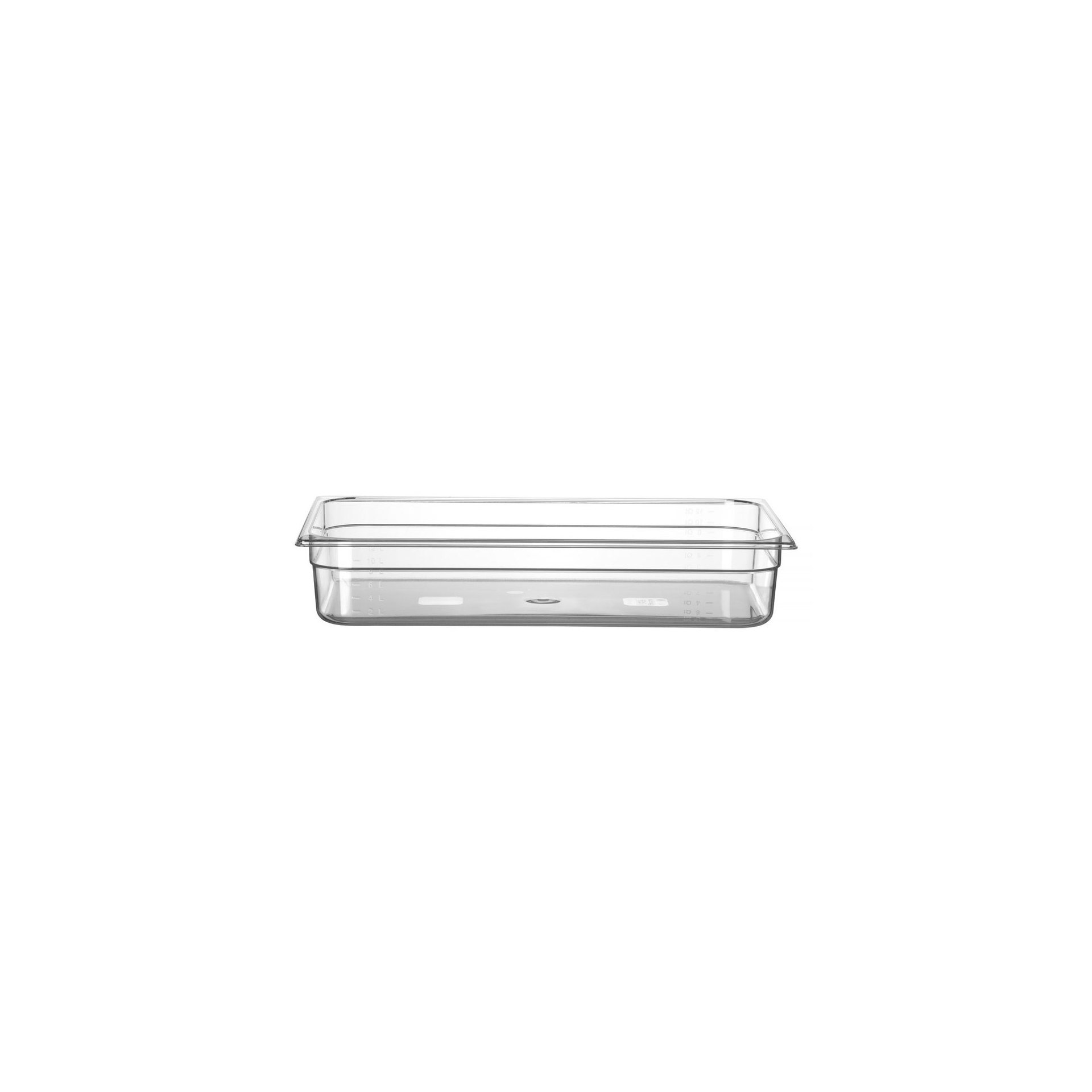 Gastronorm-Behälter 1/1, Profi Line, GN 1/1, 14L, Transparent, 530x325x(H)100mm Gastronorm-Behälter 1/1, Profi Line, GN 1/1, 14L, Transparent, 530x325x(H)100mm