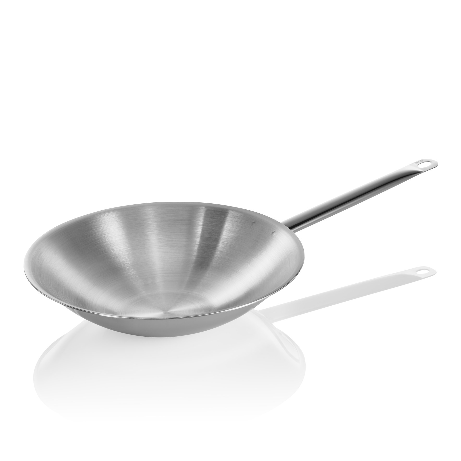 Wok COOKWARE 21 mit abgeflachtem Boden, Ø 38 cm, Chromnickelstahl Wok COOKWARE 21 mit abgeflachtem Boden, Ø 38 cm, Chromnickelstahl