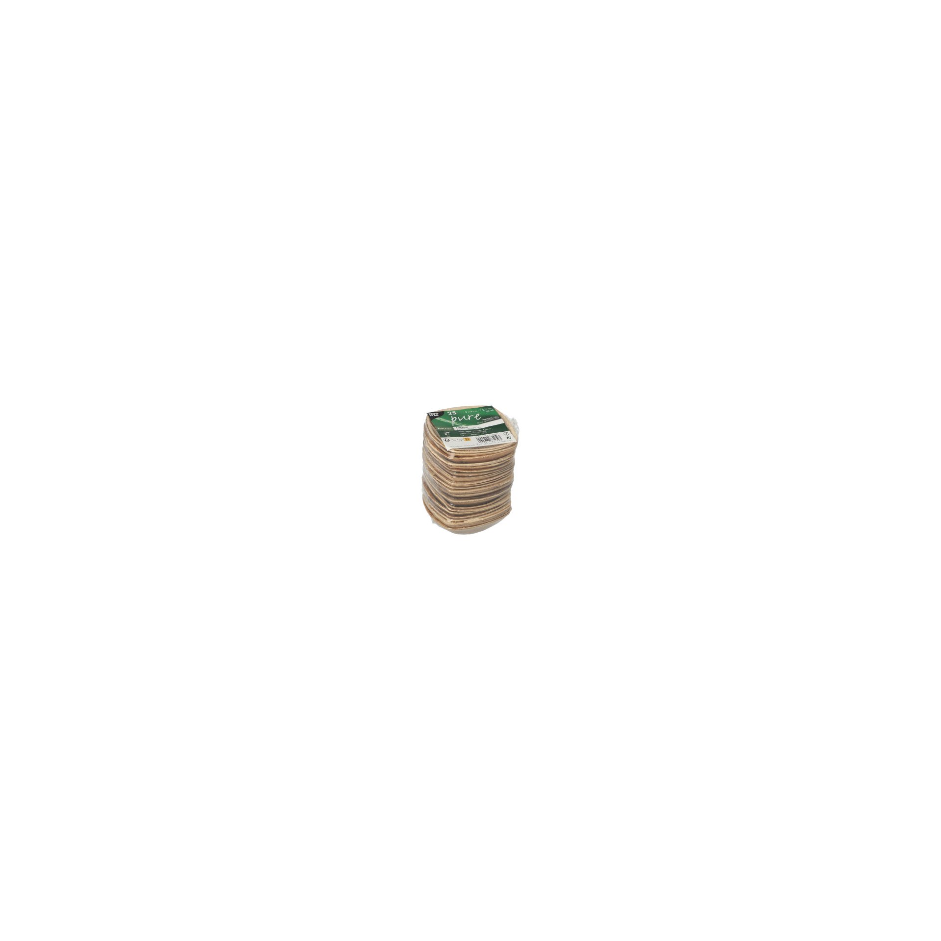 Schalen Palmblatt "pure" 50 ml 2,5 cm x 9 cm x 9 cm natur "QUADRATO" Schalen Palmblatt "pure" 50 ml 2,5 cm x 9 cm x 9 cm natur "QUADRATO"
