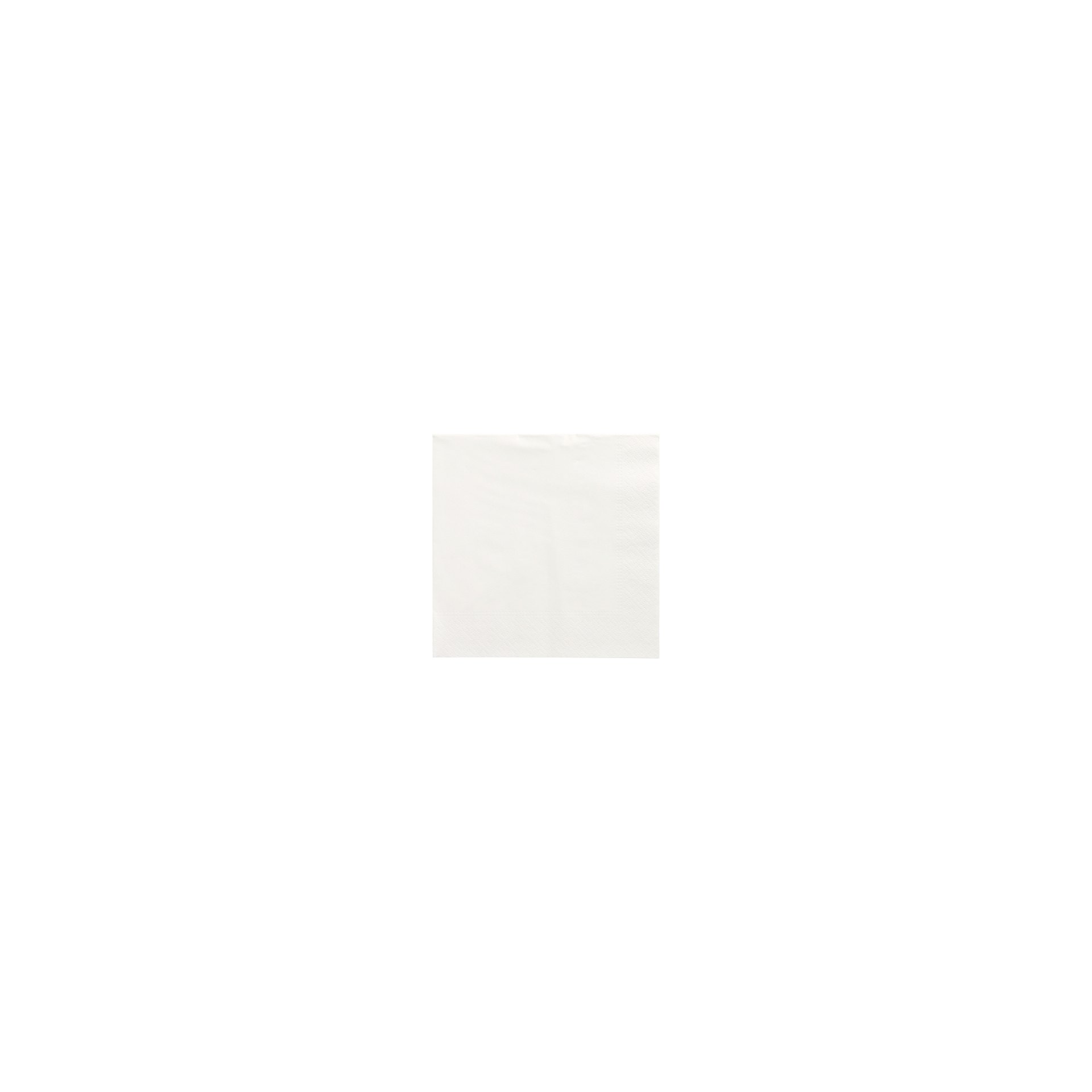 Servietten, 3-lagig 1/4-Falz 33 cm x 33 cm weiss Servietten, 3-lagig 1/4-Falz 33 cm x 33 cm weiss