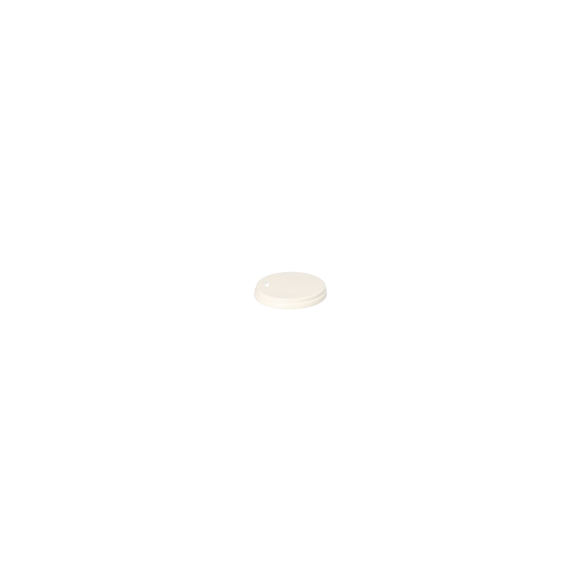 Deckel für Trinkbecher, Pappe rund Ø 8 cm weiss Deckel für Trinkbecher, Pappe rund Ø 8 cm weiss