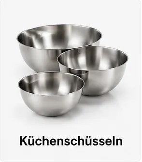 Edelstahl-Küchenschüsseln für Gastronomie, Catering und Profiküchen