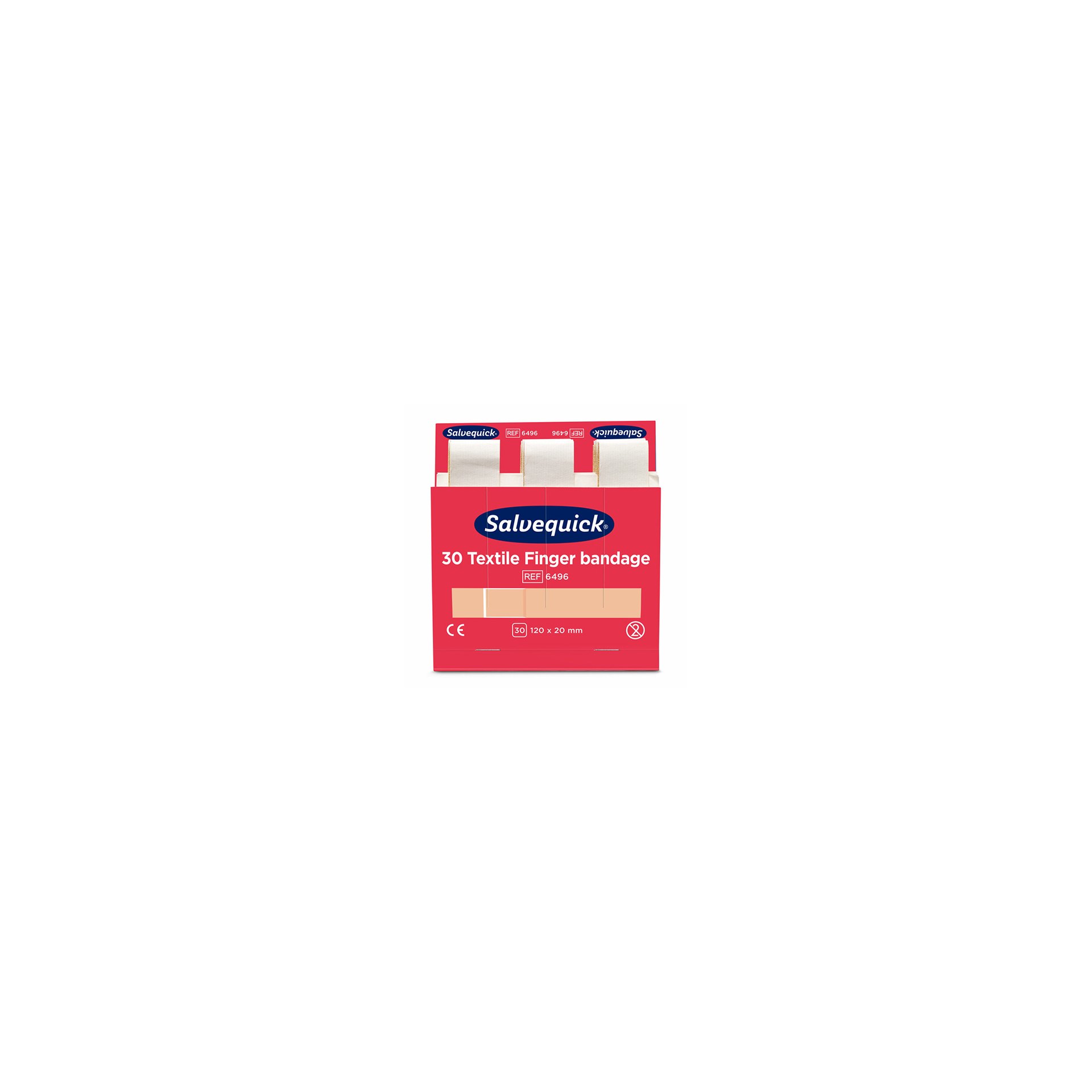 Set "Cederroth" Salvequick Textil Pflaster (30 Stück) braun "Finger Bandage" , Refill Set "Cederroth" Salvequick Textil Pflaster (30 Stück) braun "Finger Bandage" , Refill