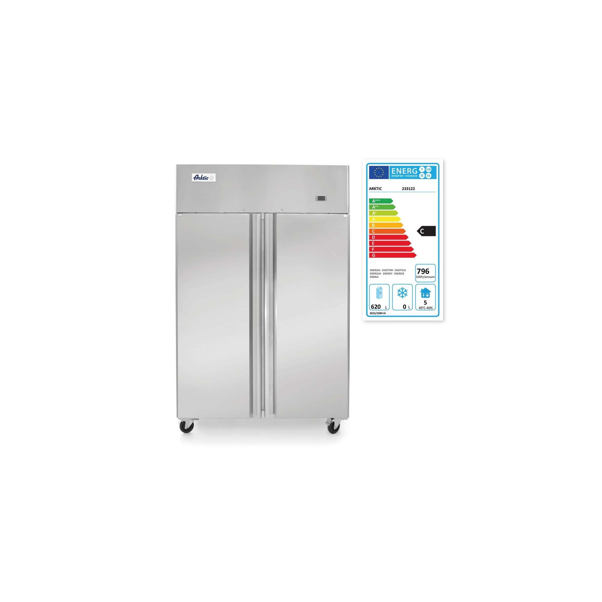 Kühlschrank zweitürig 900 L, Profi Line Kühlschrank zweitürig 900 L, Profi Line