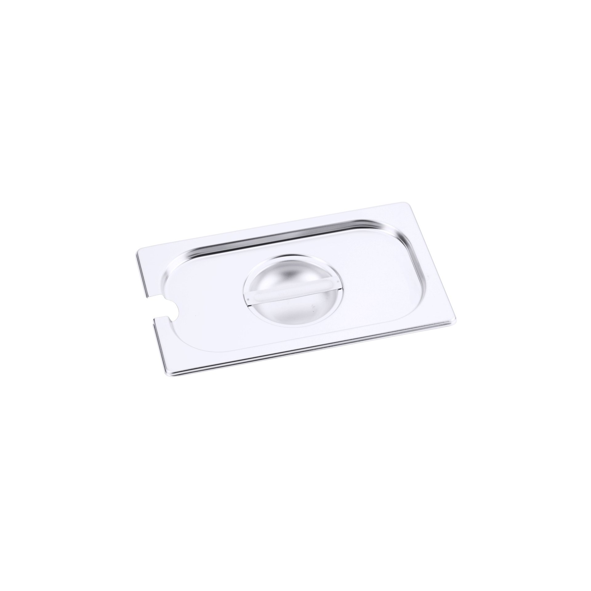 GN-Deckel mit Ausschnitt für Löffel 1/4 GN-Deckel mit Ausschnitt für Löffel 1/4