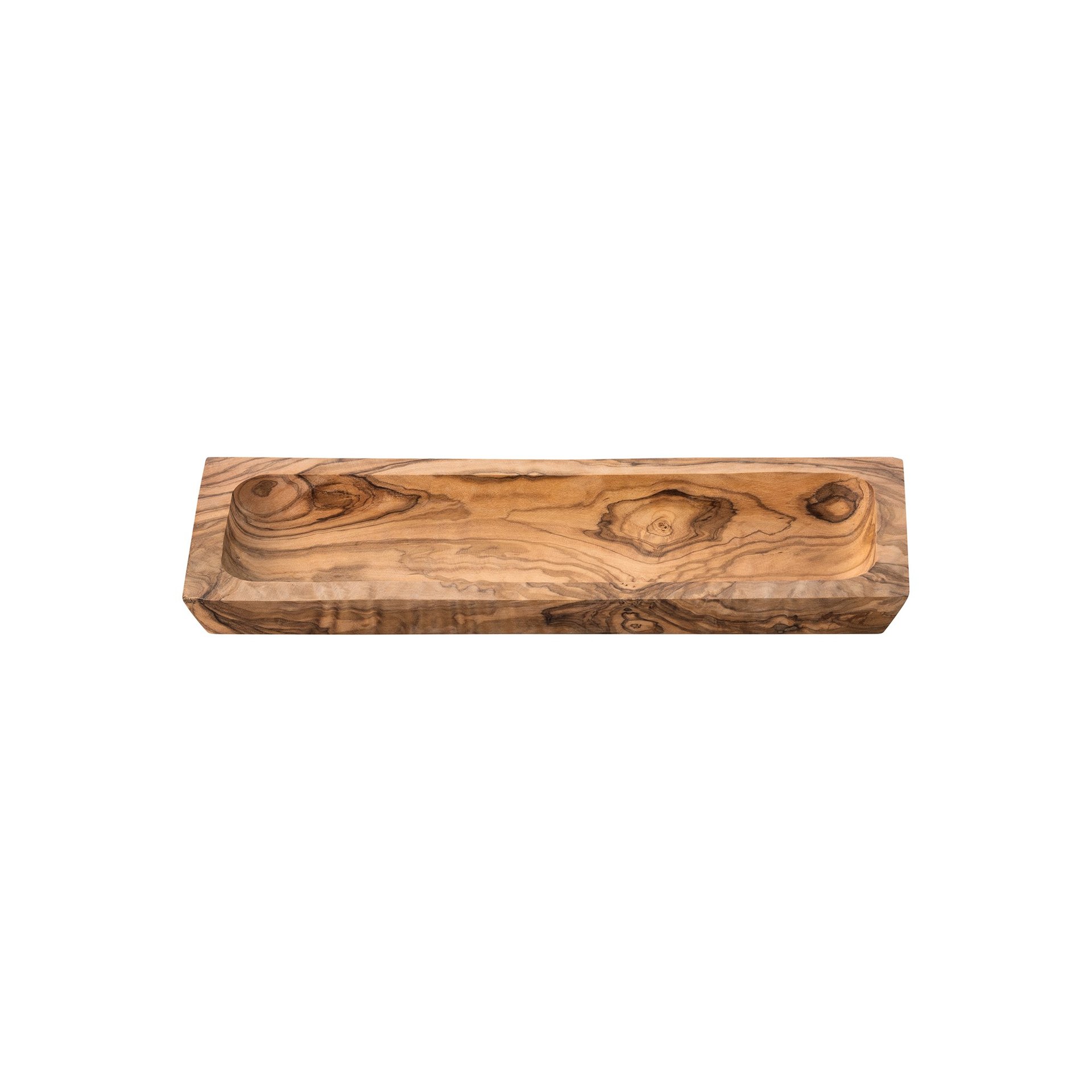 Servierbrett PURE OLIVE, 26 x 10 cm, Olivenholz