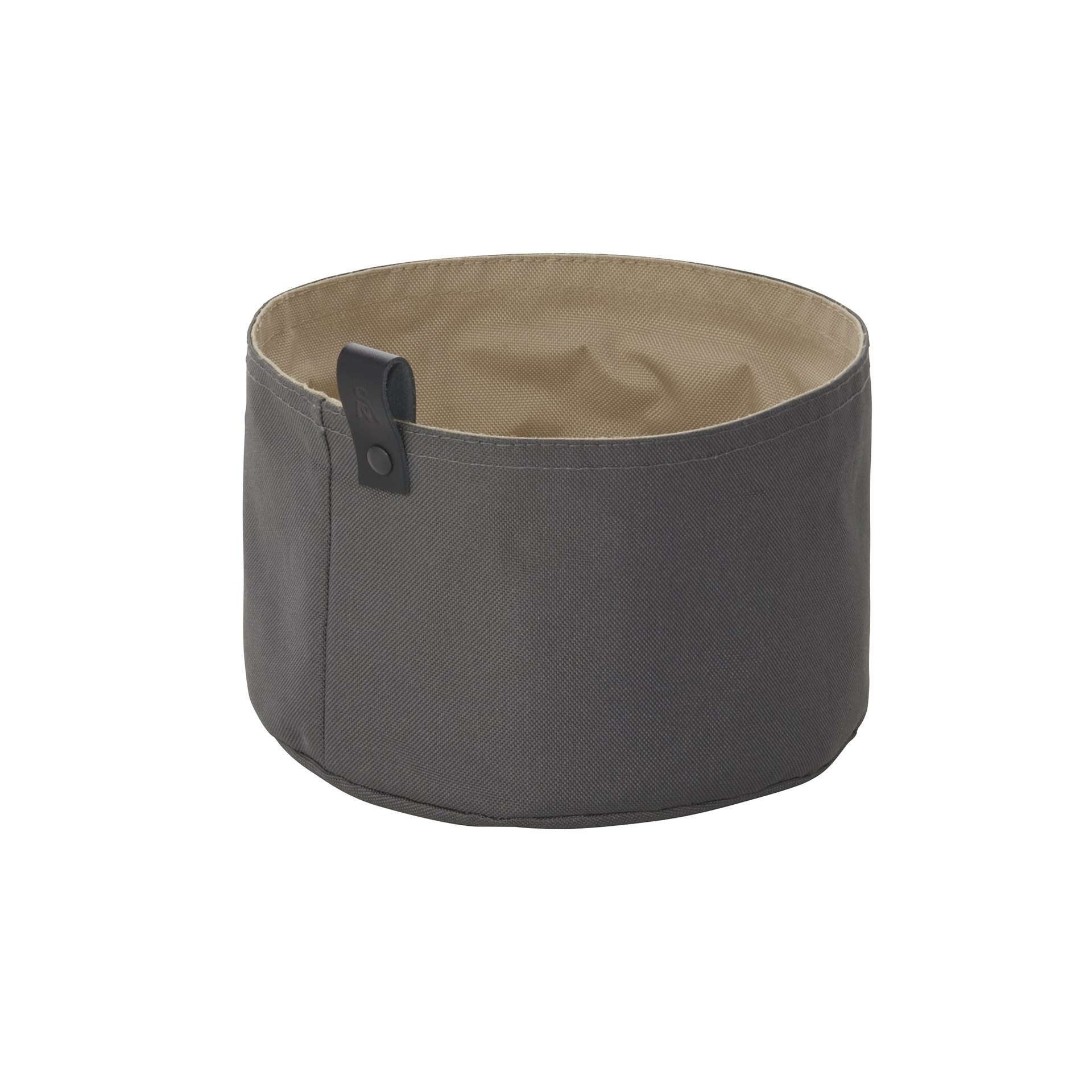 Brottasche FLIP TETRON, Ø 20 cm, Höhe 13 cm, light grey/light khaki, Tetron Brottasche FLIP TETRON, Ø 20 cm, Höhe 13 cm, light grey/light khaki, Tetron