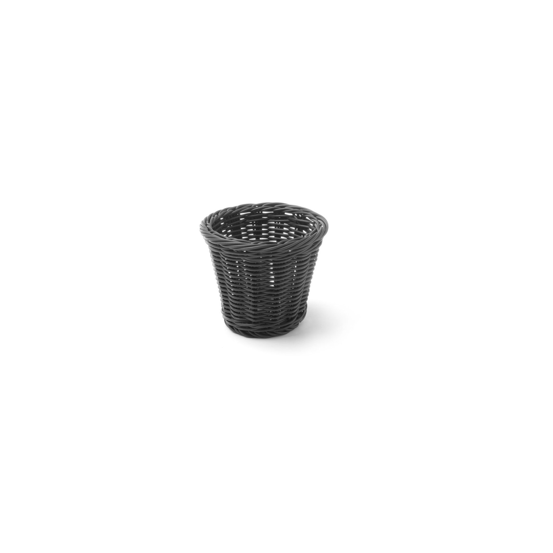 Snack-Korb, Schwarz, ⌀130x(H)110mm