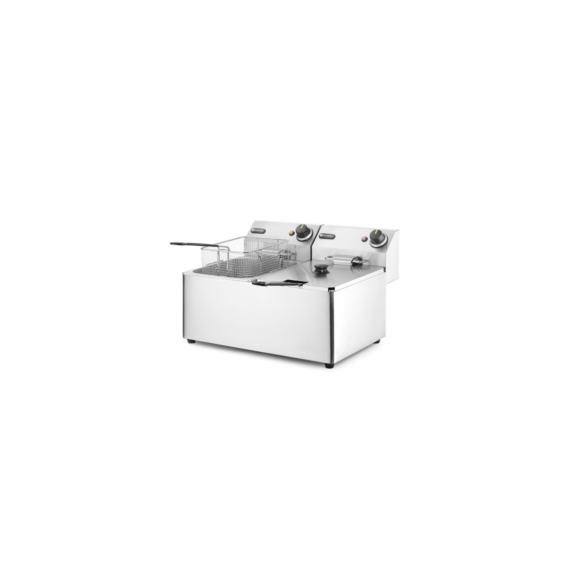 Fritteuse Kitchen Line - 2x8L, Kitchen Line, 16L, 230V/7000W, 542x430x(H)351mm