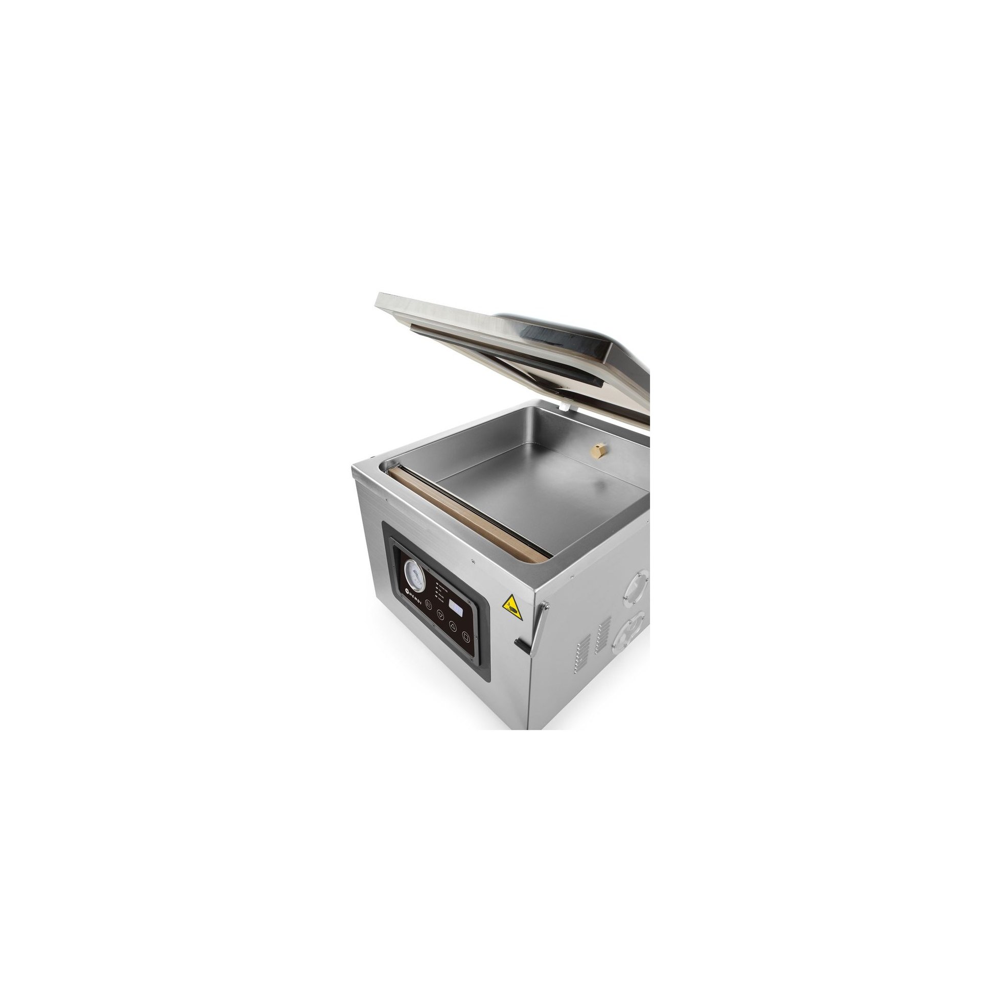 Vakuumkammer-Verpackungsmaschine Profi Line 410, Profi Line, Dichtungsband: 410 mm, 230V/1100W, 510x625x(H)455mm Vakuumkammer-Verpackungsmaschine Profi Line 410, Profi Line, Dichtungsband: 410 mm, 230V/1100W, 510x625x(H)455mm