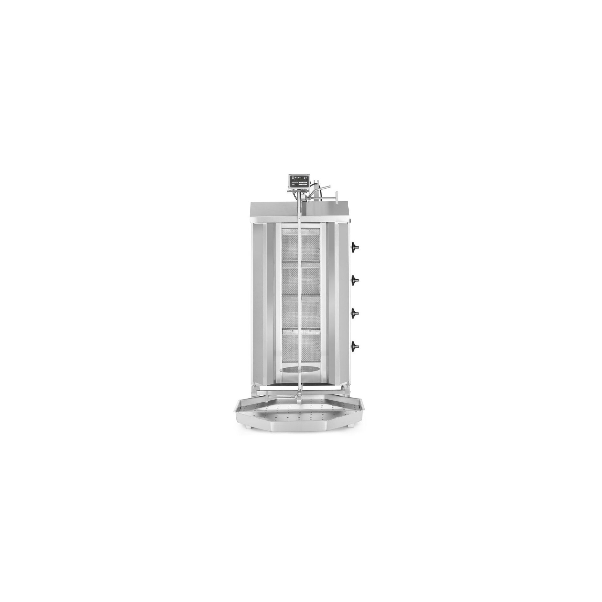 Gas Kebab Grill, Profi Line, 230V/16W, 13kW, 735x745x(H)1110mm Gas Kebab Grill, Profi Line, 230V/16W, 13kW, 735x745x(H)1110mm