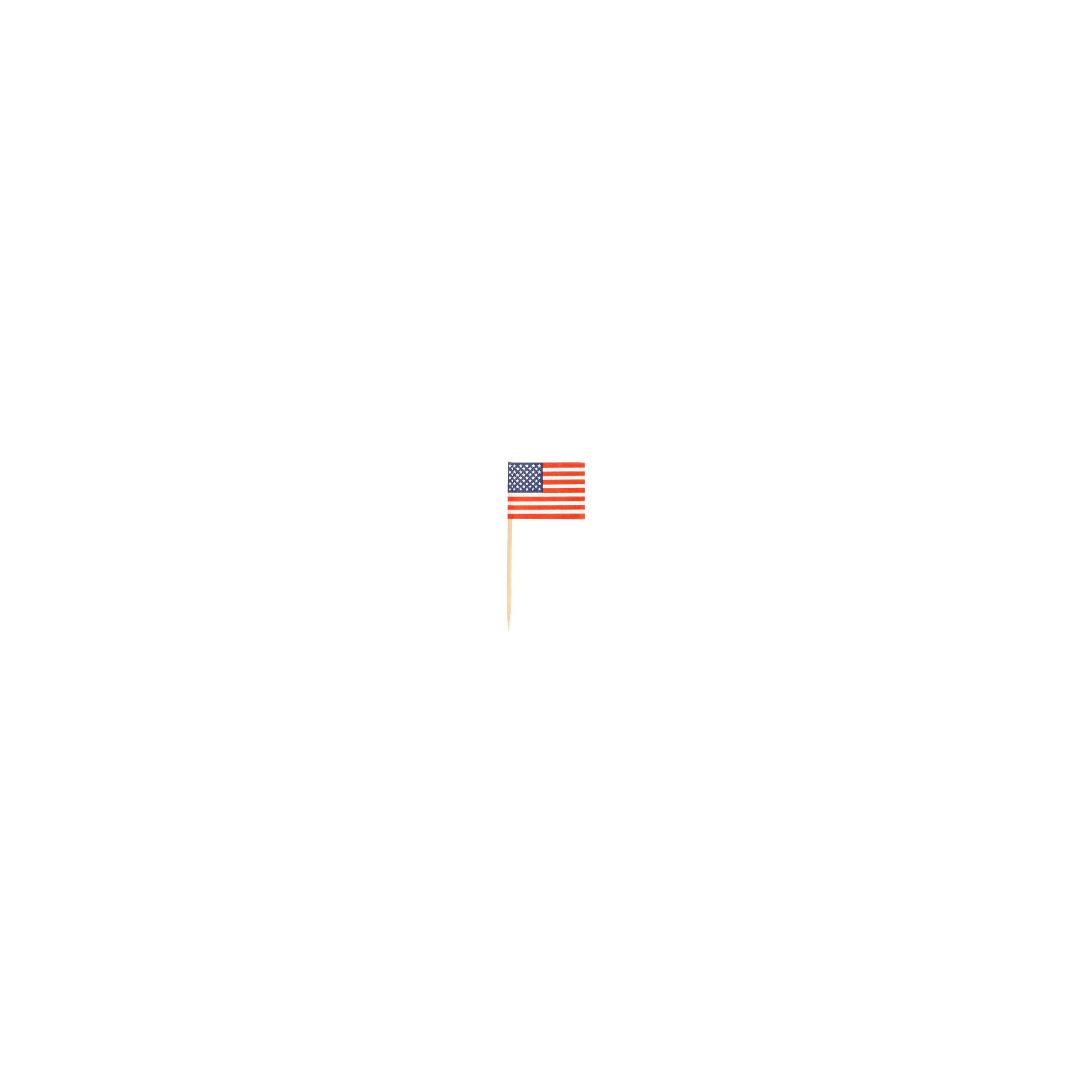 Deko-Picker 8 cm "Amerika"
