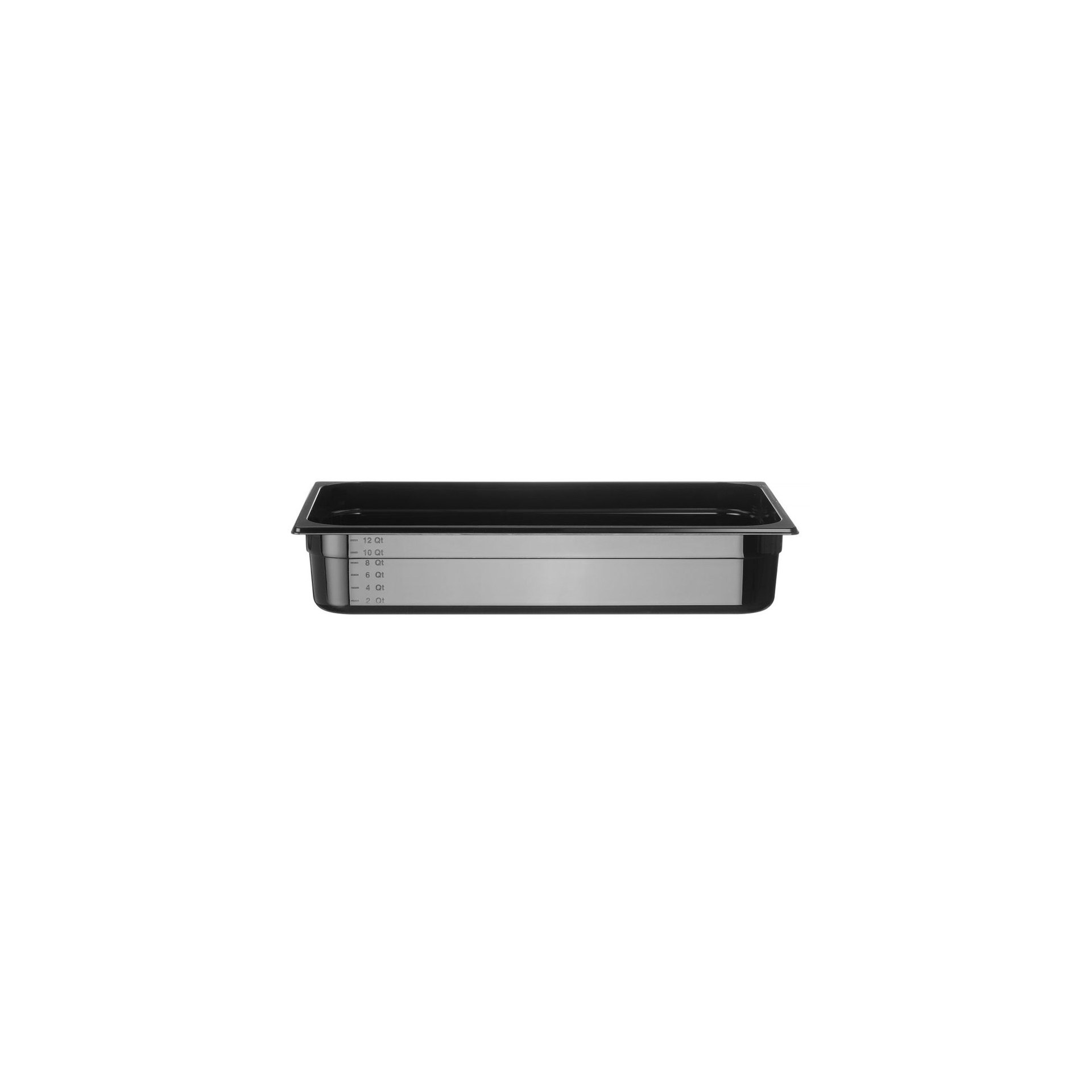 Gastronorm-Behälter 1/1, Profi Line, GN 1/1, 14L, Schwarz, 530x325x(H)100mm Gastronorm-Behälter 1/1, Profi Line, GN 1/1, 14L, Schwarz, 530x325x(H)100mm