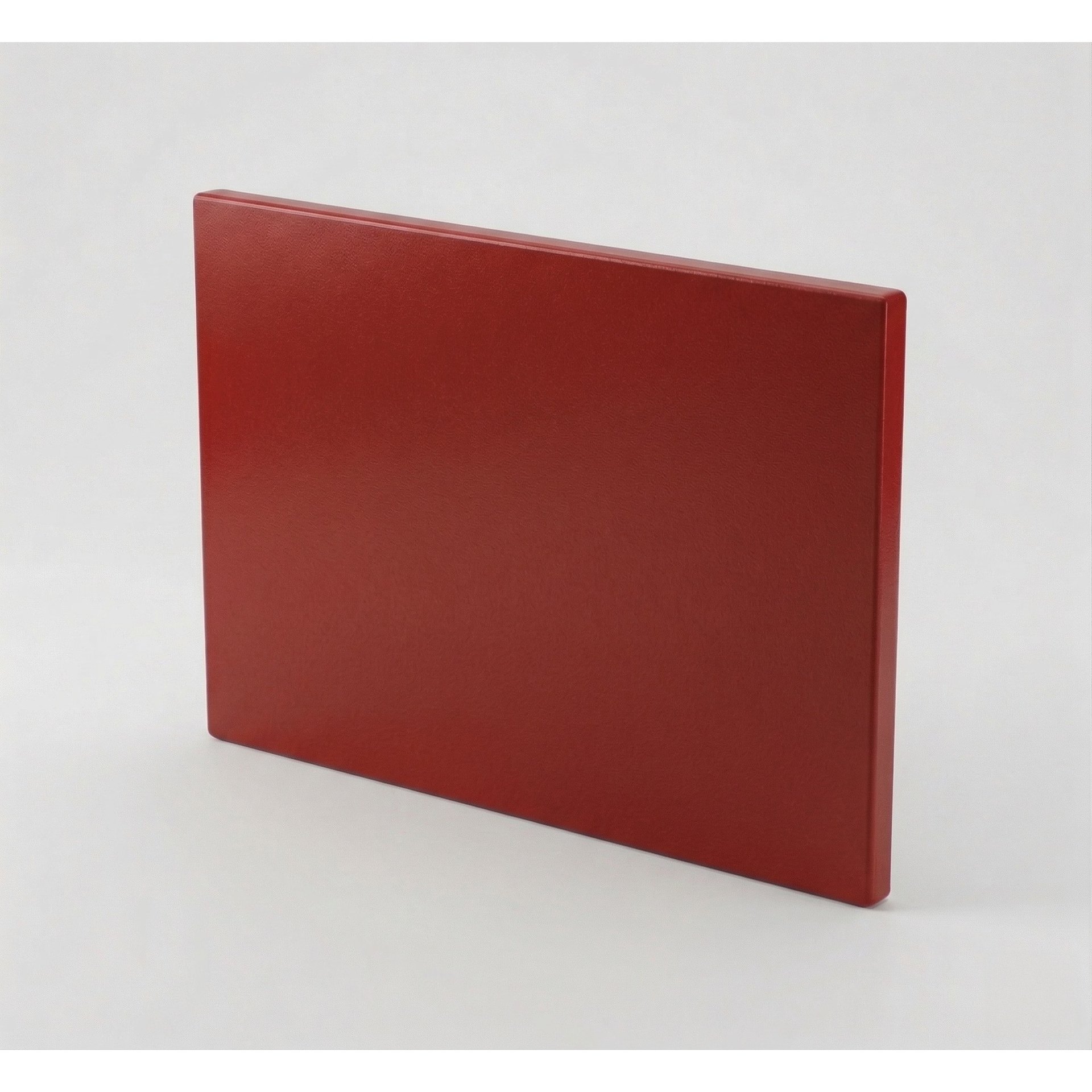 Polyethylen-Schneidebrett 1/1 GN, rot Polyethylen-Schneidebrett, Anti-Rutsch-Füße, rot